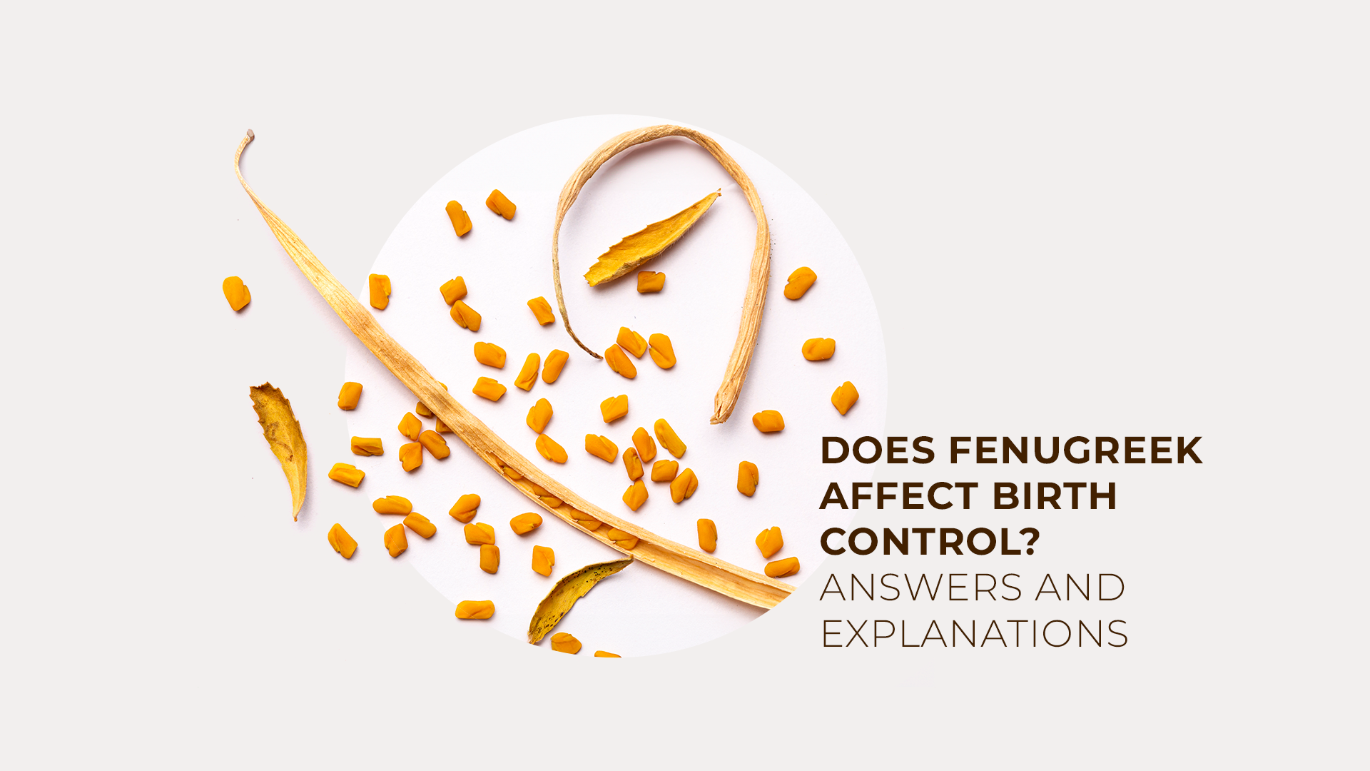 Does Fenugreek Affect Birth Control? Answers and Explanations – gardenixx