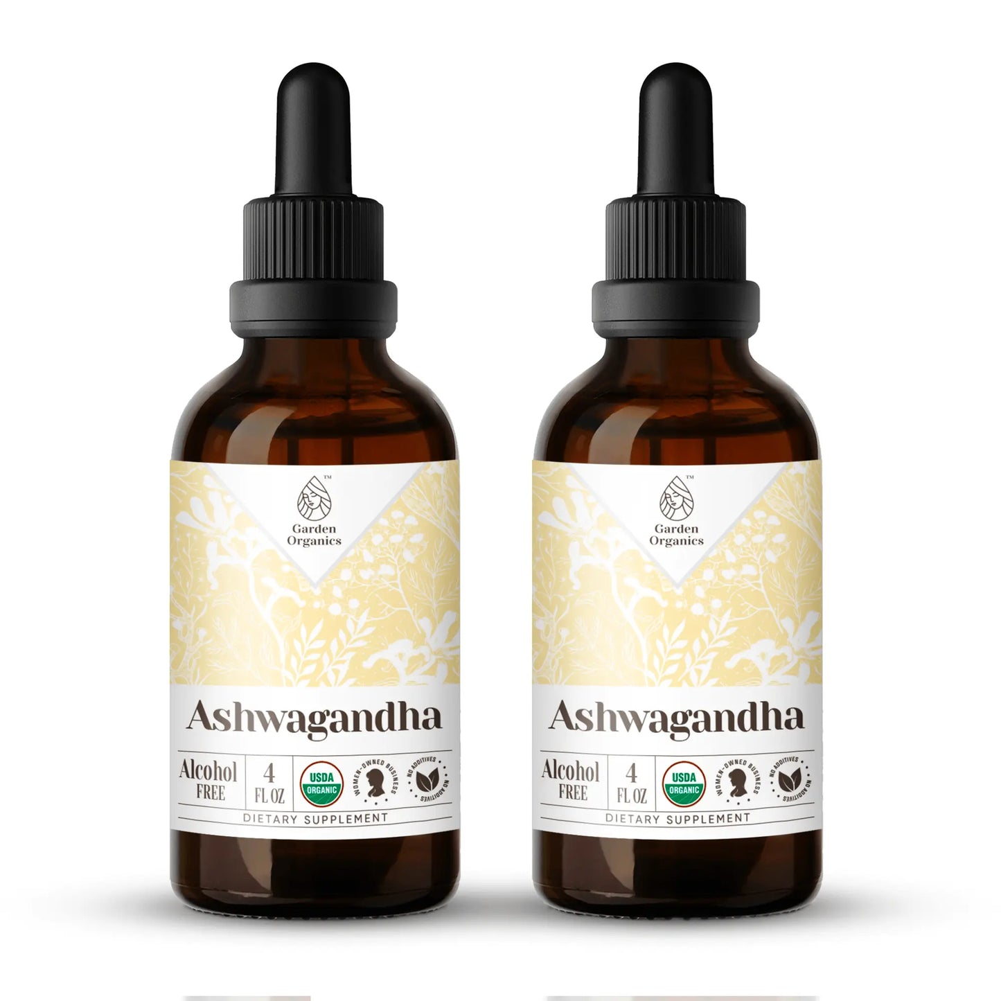 Ashwagandha Tincture gardenixx Vitamins & Supplements gardenixx Alcohol-FREE-2X4-OZ