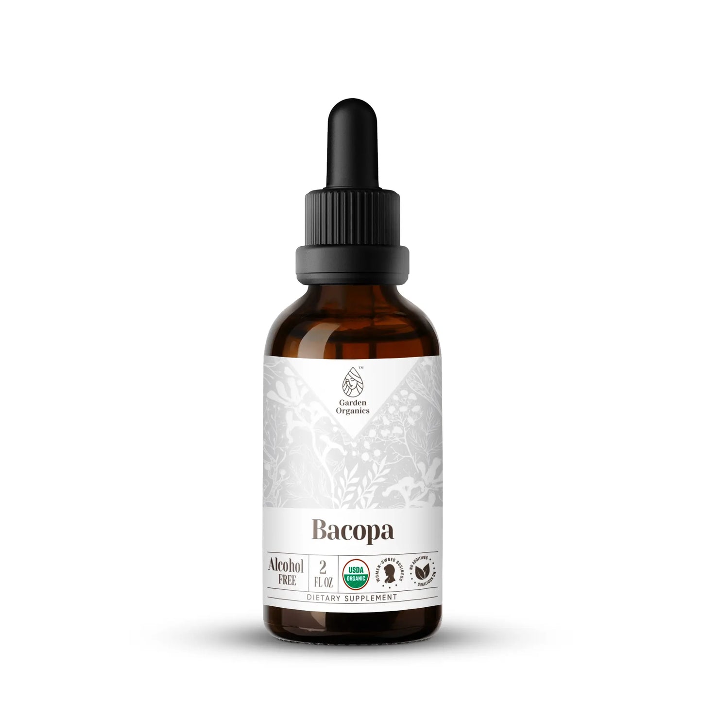 Bacopa Tincture gardenixx Vitamins & Supplements gardenixx Alcohol-FREE-2-OZ