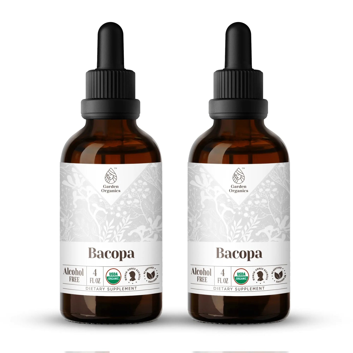 Bacopa Tincture gardenixx Vitamins & Supplements gardenixx Alcohol-FREE-2X4-OZ