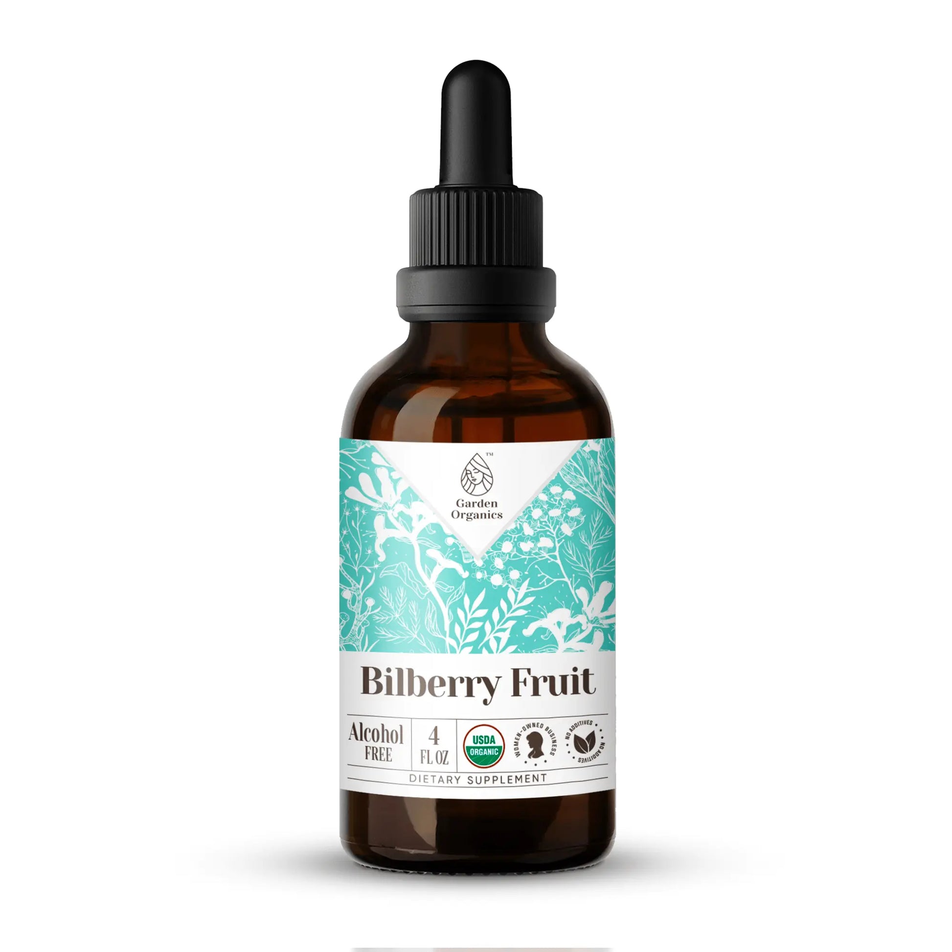 Bilberry Fruit Tincture gardenixx Vitamins & Supplements gardenixx Alcohol-FREE-4-OZ