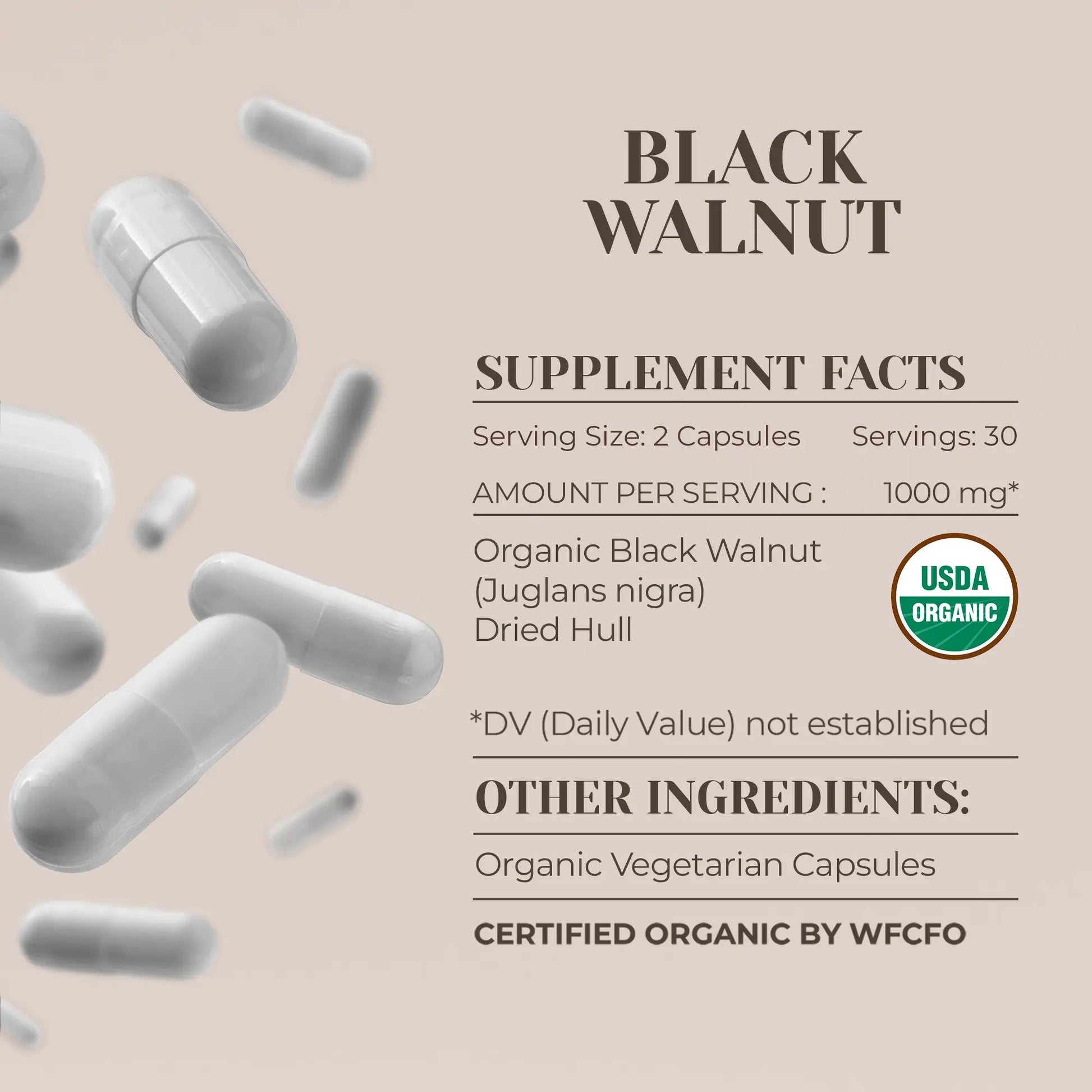Black Walnut Capsules gardenixx Vitamins & Supplements gardenixx