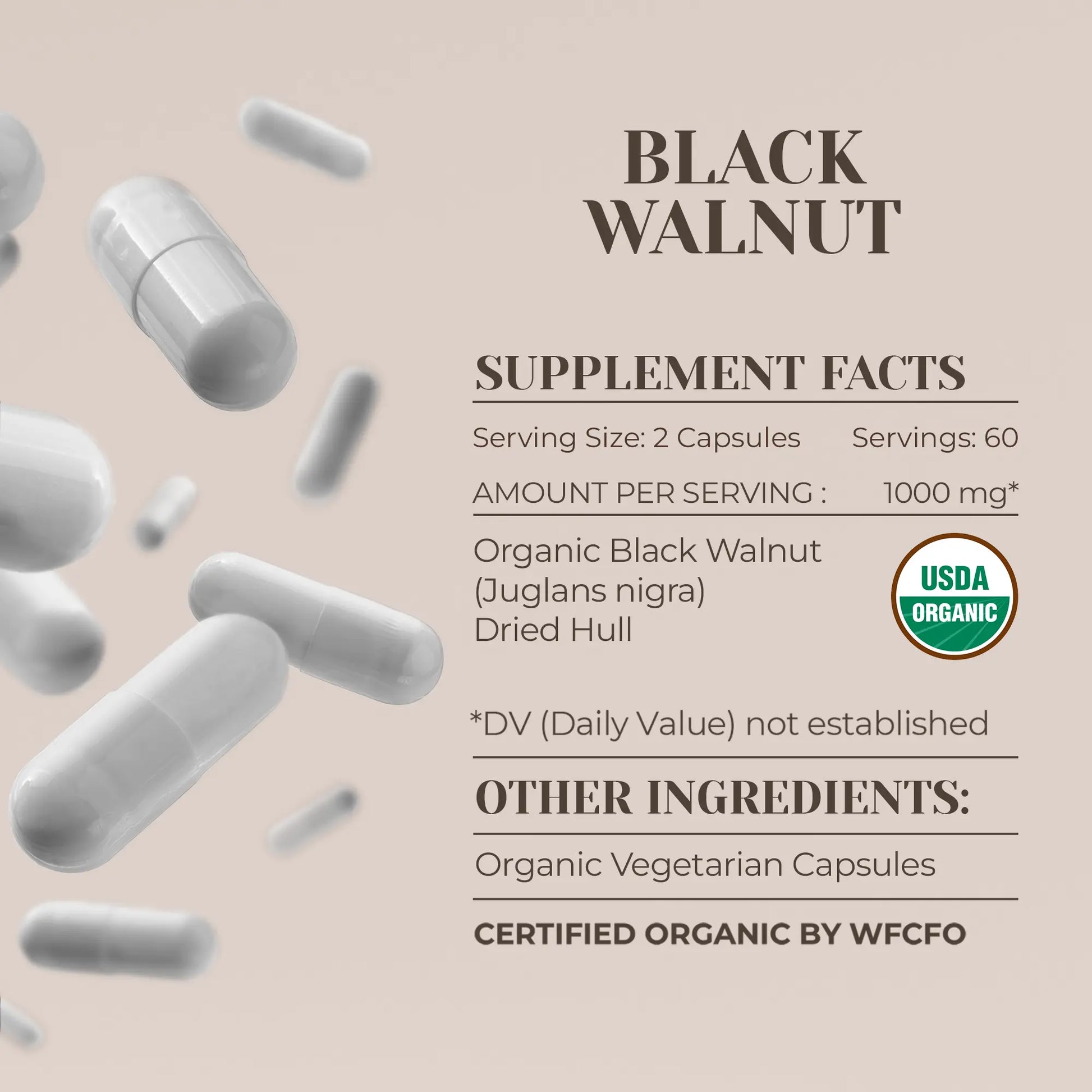 Black Walnut Capsules gardenixx Vitamins & Supplements gardenixx