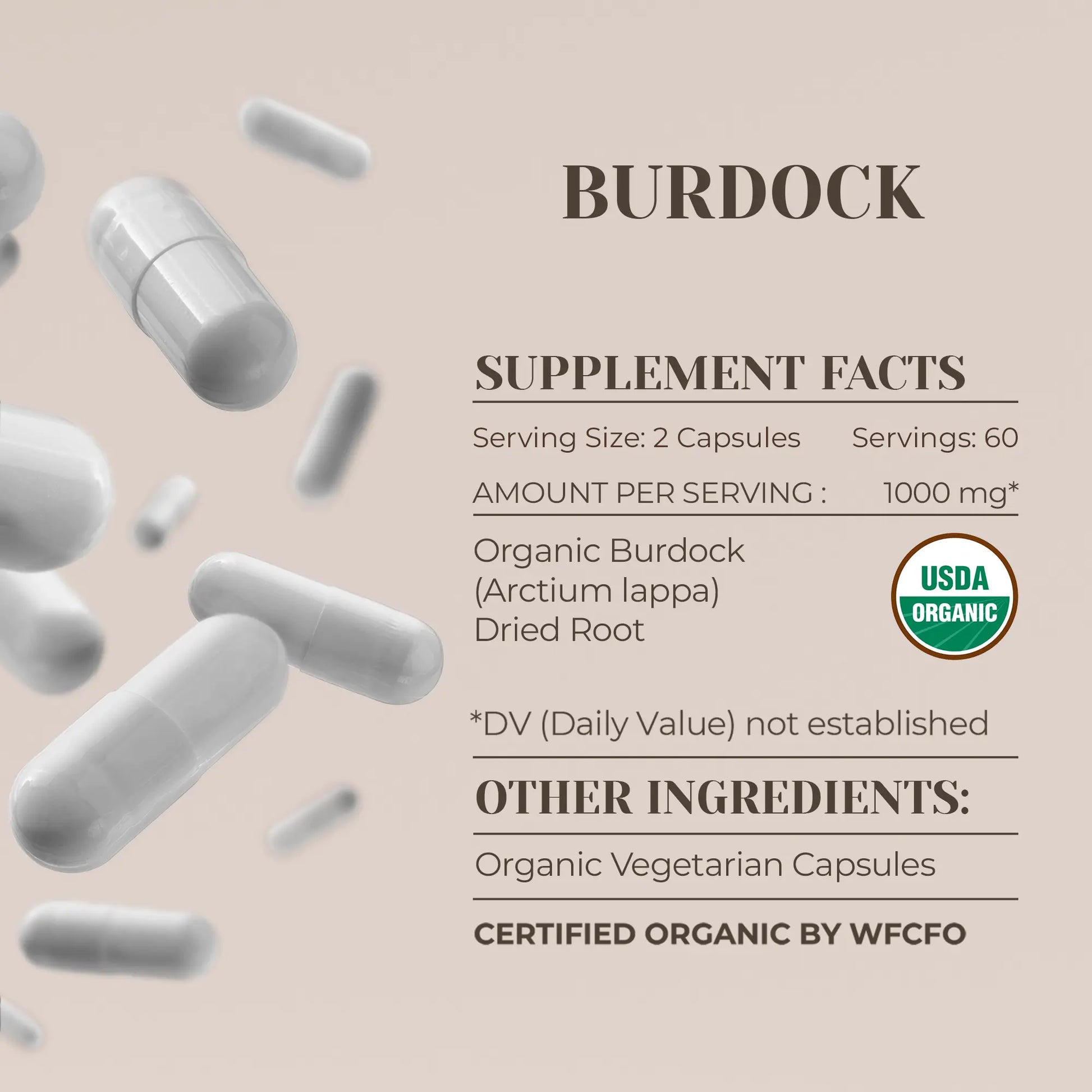 Burdock Capsules gardenixx Vitamins & Supplements gardenixx