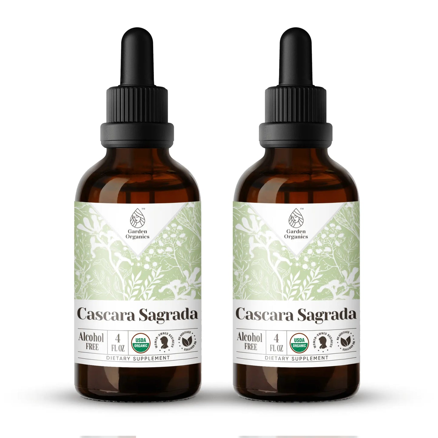 Cascara Sagrada Tincture gardenixx Vitamins & Supplements gardenixx Alcohol-FREE-2X4-OZ