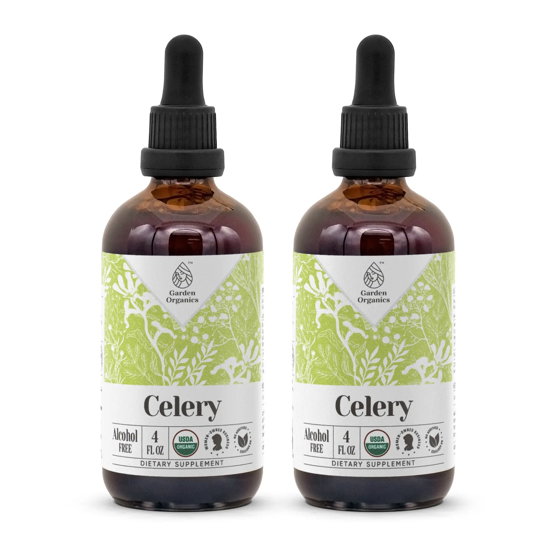 Celery Tincture gardenixx Vitamins & Supplements gardenixx Alcohol-FREE-2X4-OZ