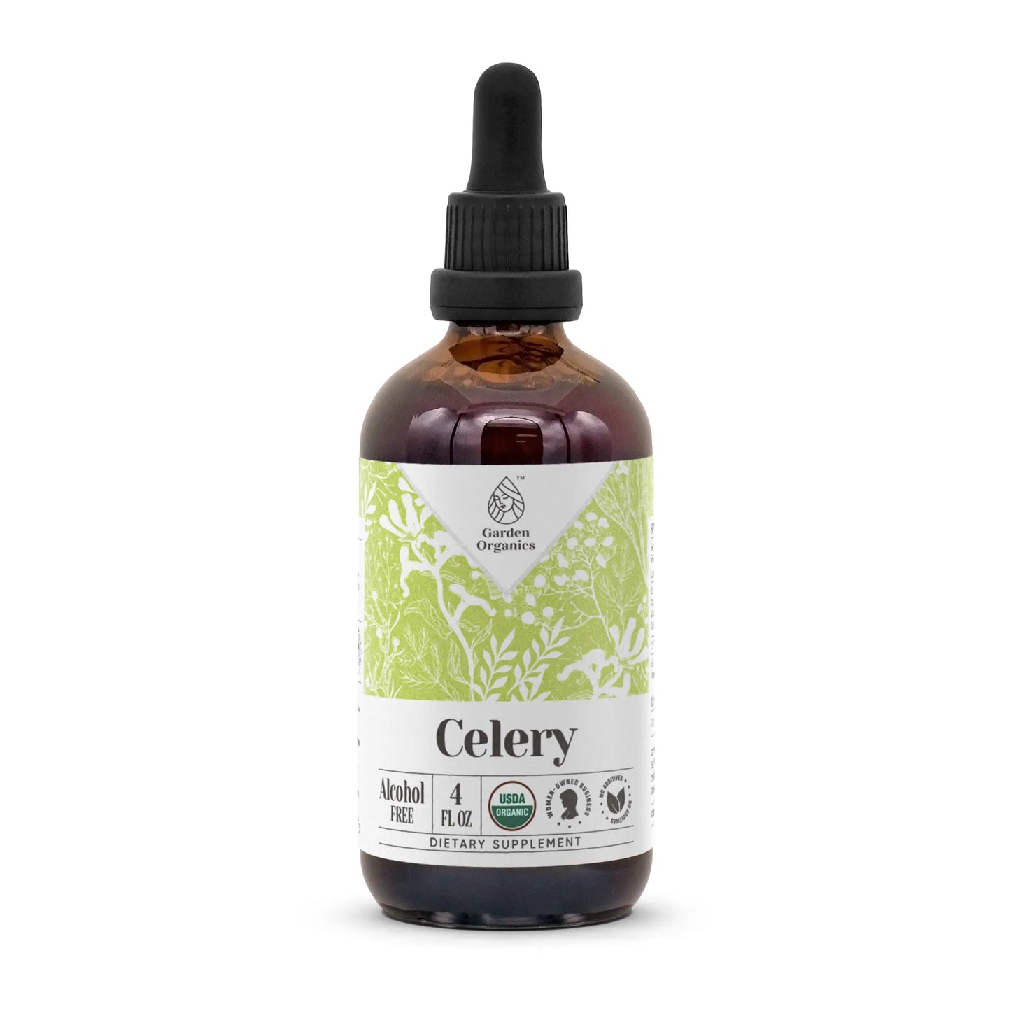 Celery Tincture gardenixx Vitamins & Supplements gardenixx Alcohol-FREE-4-OZ