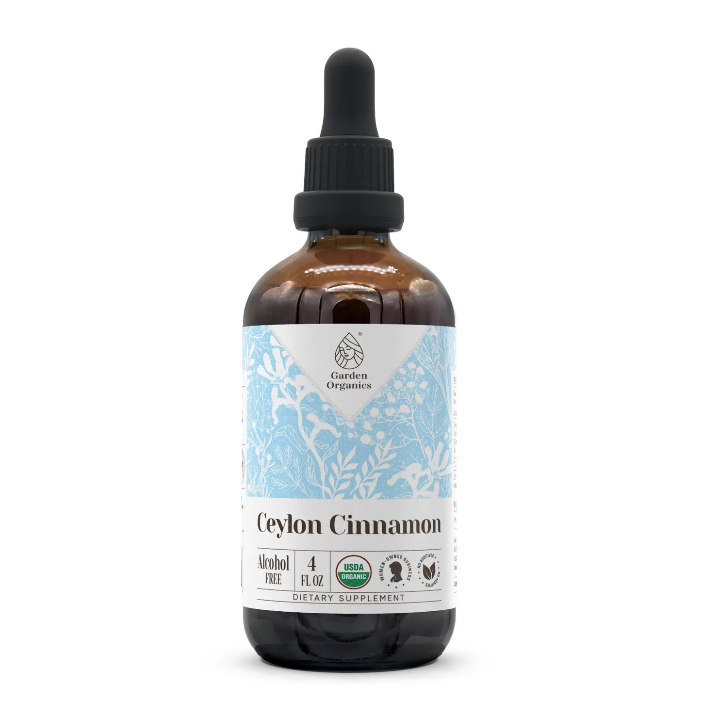 Ceylon Cinnamon Tincture gardenixx Vitamins & Supplements gardenixx Alcohol-FREE-4-OZ