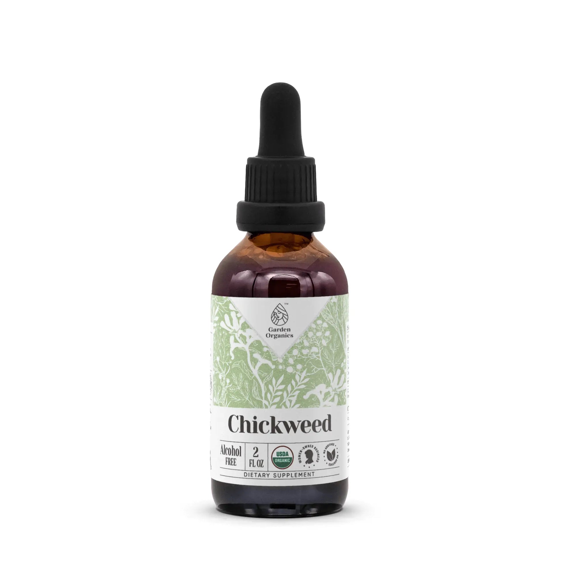 Chickweed Tincture gardenixx Vitamins & Supplements gardenixx Alcohol-FREE-2-OZ