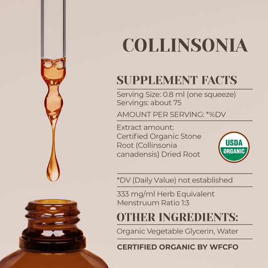 Buy Collinsonia Tincture online - Garden Organics
