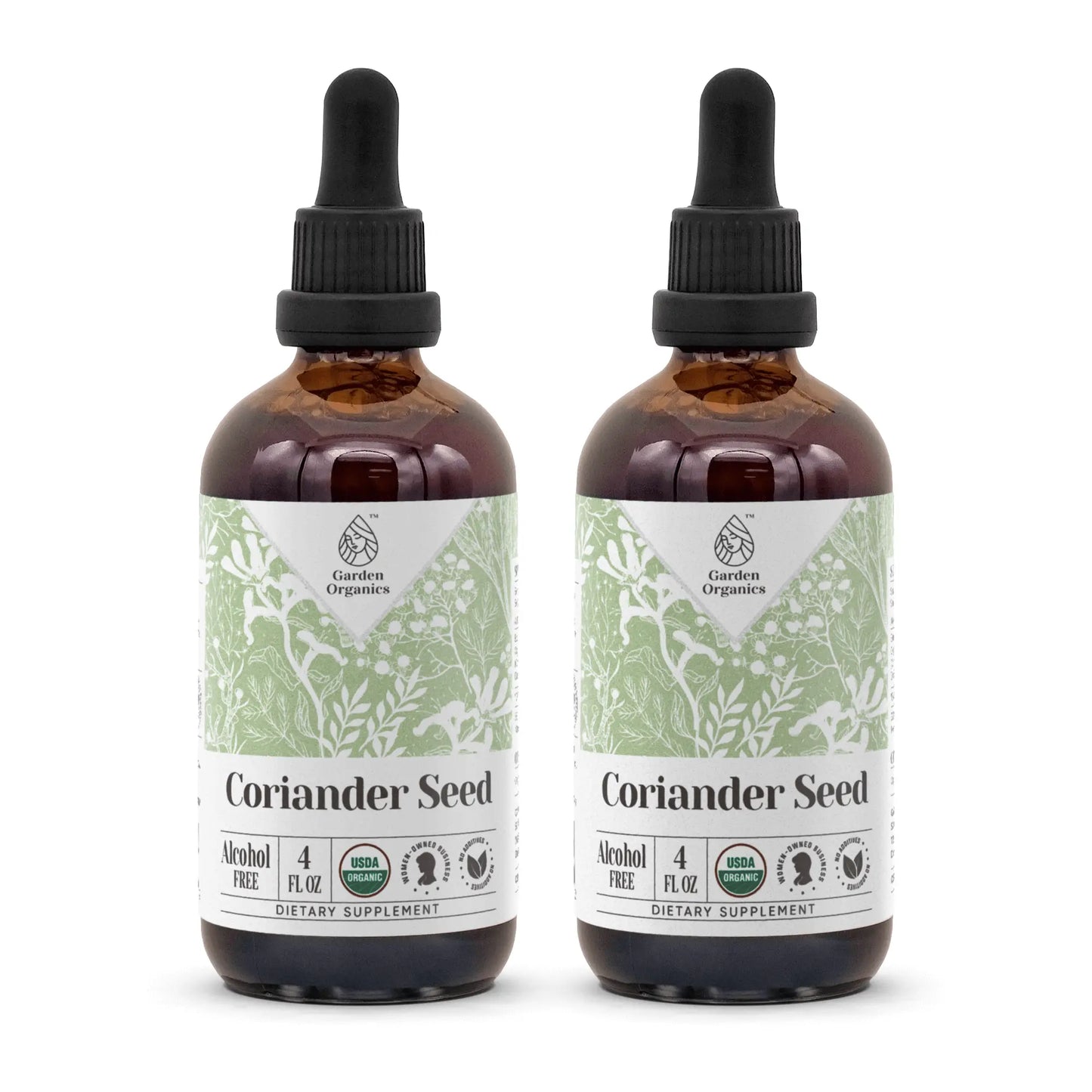 Coriander Tincture gardenixx Vitamins & Supplements gardenixx Alcohol-FREE-2X4-OZ