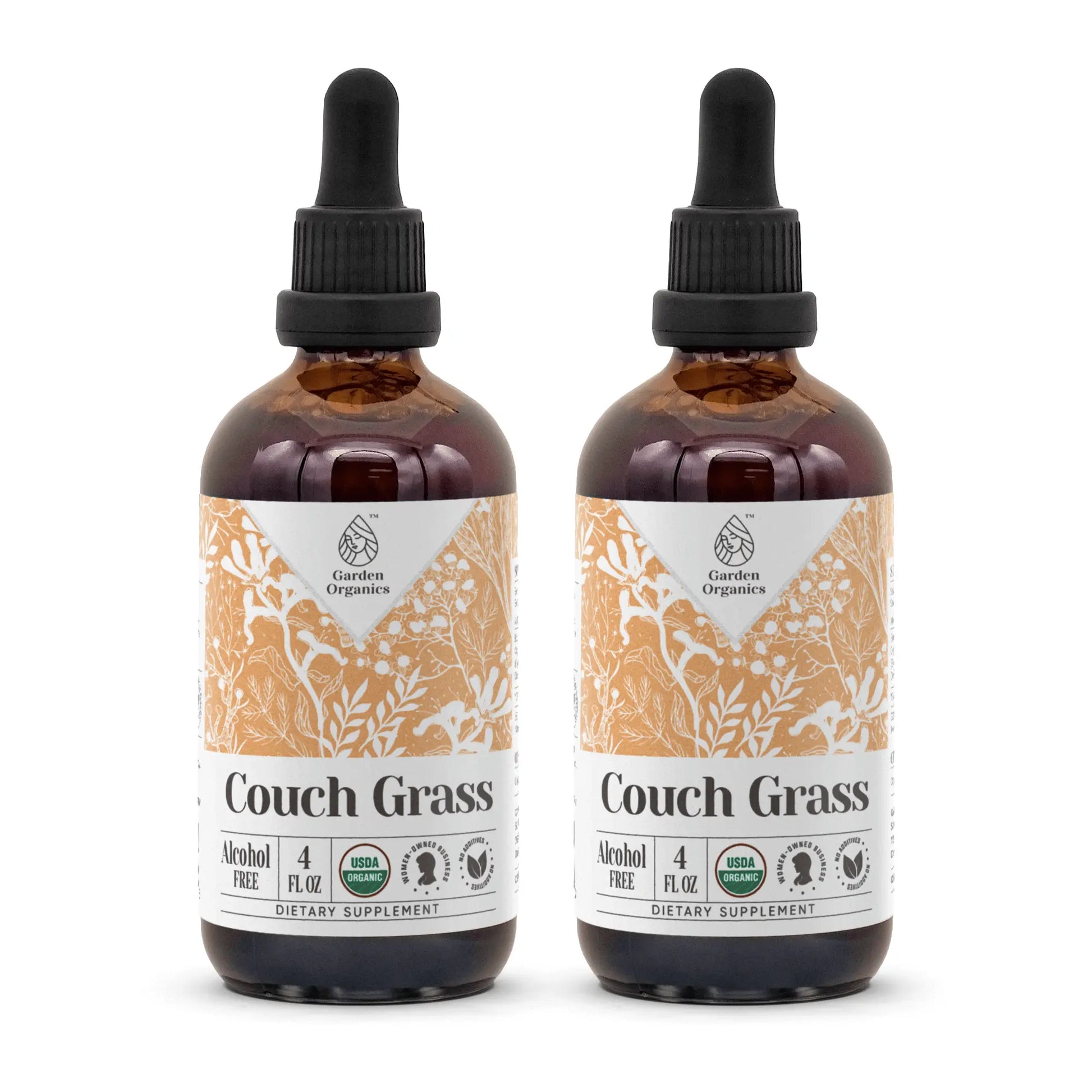 Couch Grass Tincture gardenixx Vitamins & Supplements gardenixx Alcohol-FREE-2X4-OZ