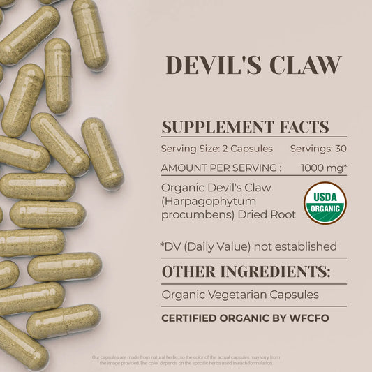 Buy Devil's Claw Capsules online - Garden Organics