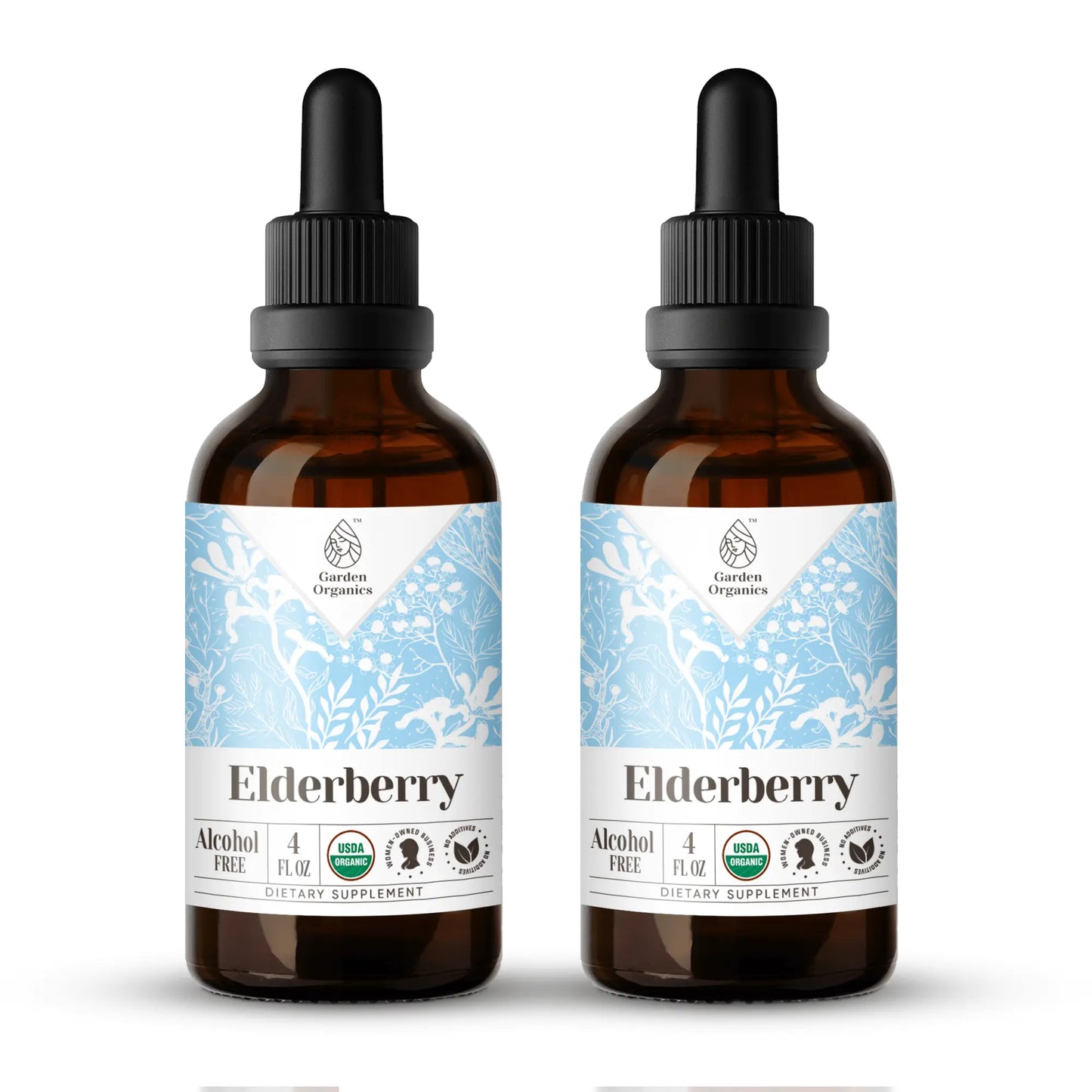 Elderberry Tincture gardenixx Vitamins & Supplements gardenixx Alcohol-FREE-2X4-OZ
