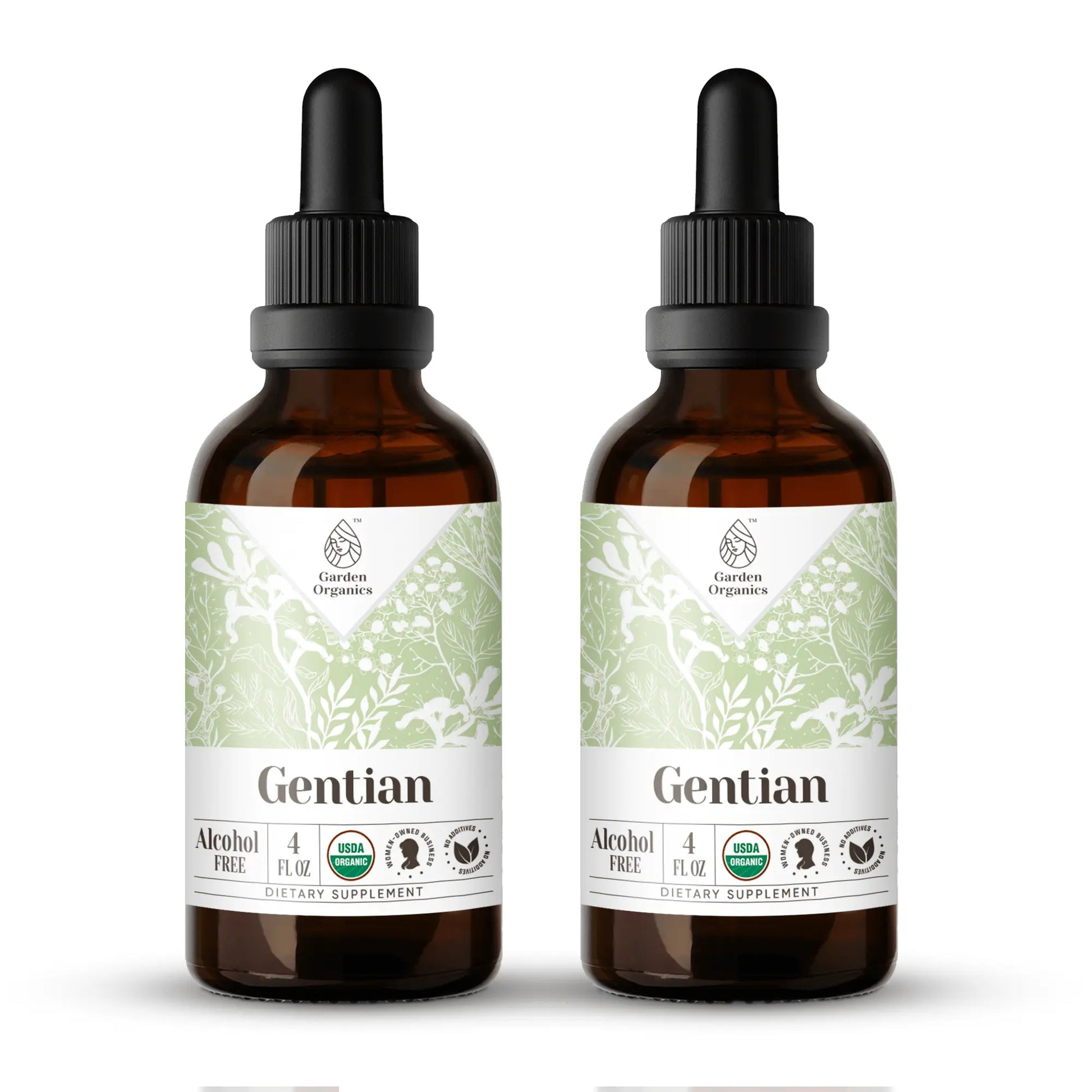 Gentian Tincture gardenixx Vitamins & Supplements gardenixx Alcohol-FREE-2X4-OZ