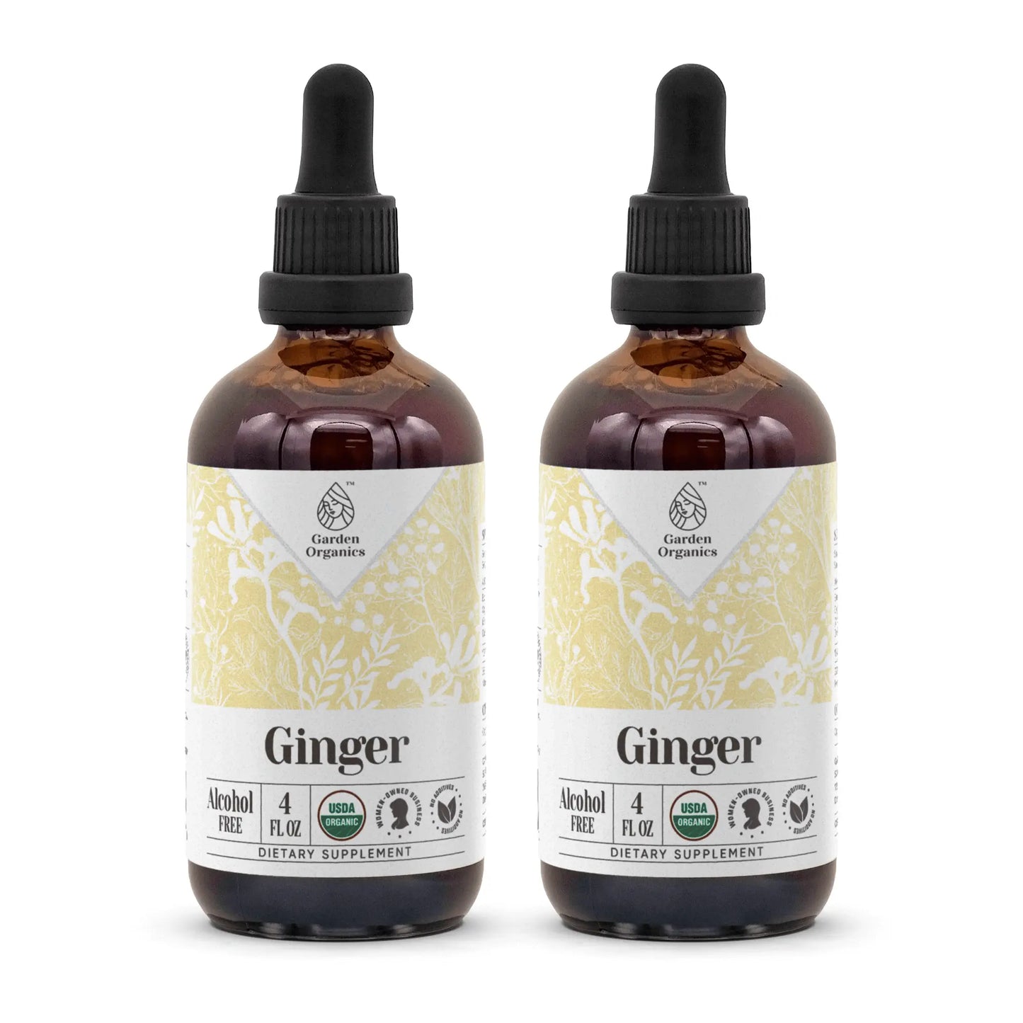 Ginger Tincture gardenixx Vitamins & Supplements gardenixx Alcohol-FREE-2X4-OZ