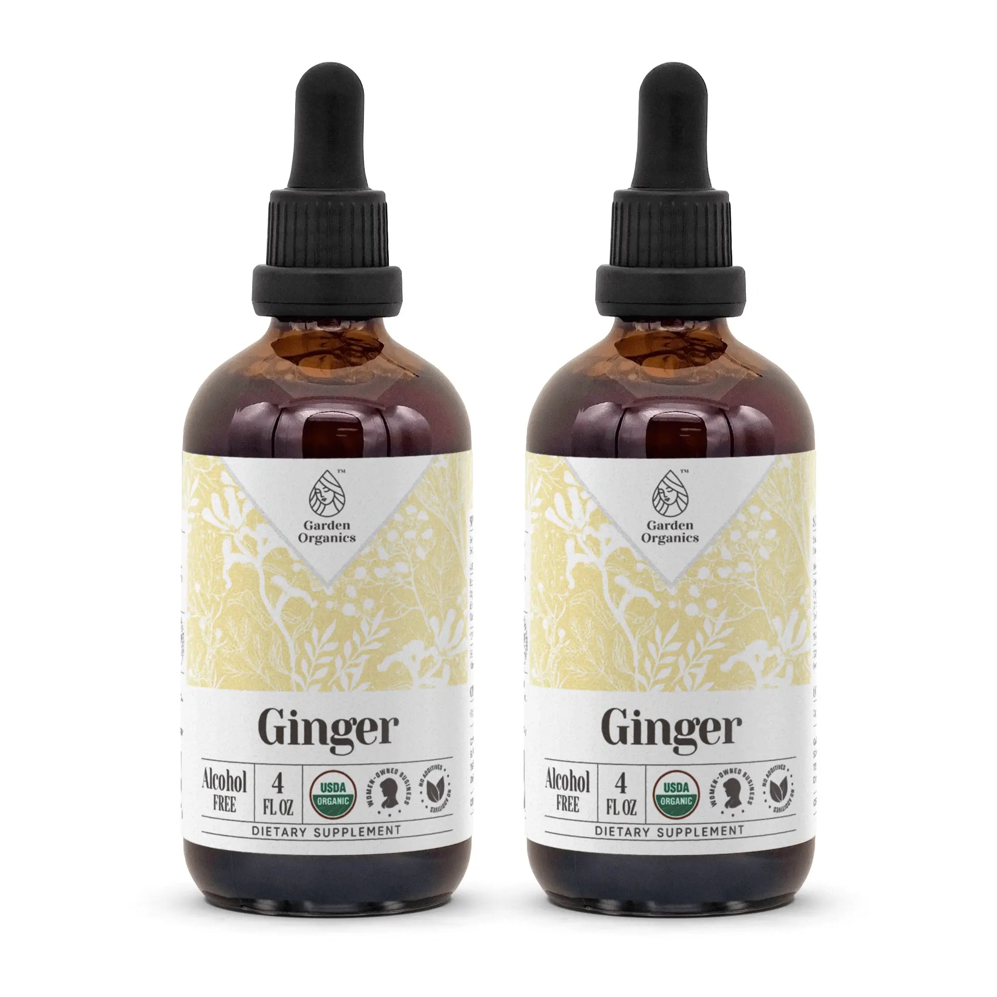 Ginger Tincture gardenixx Vitamins & Supplements gardenixx Alcohol-FREE-2X4-OZ