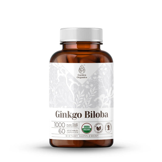 Ginkgo Biloba Capsules gardenixx Vitamins & Supplements gardenixx 60-Capsules