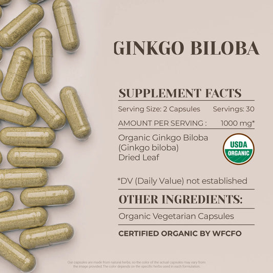 Ginkgo Biloba Capsules gardenixx Vitamins & Supplements gardenixx