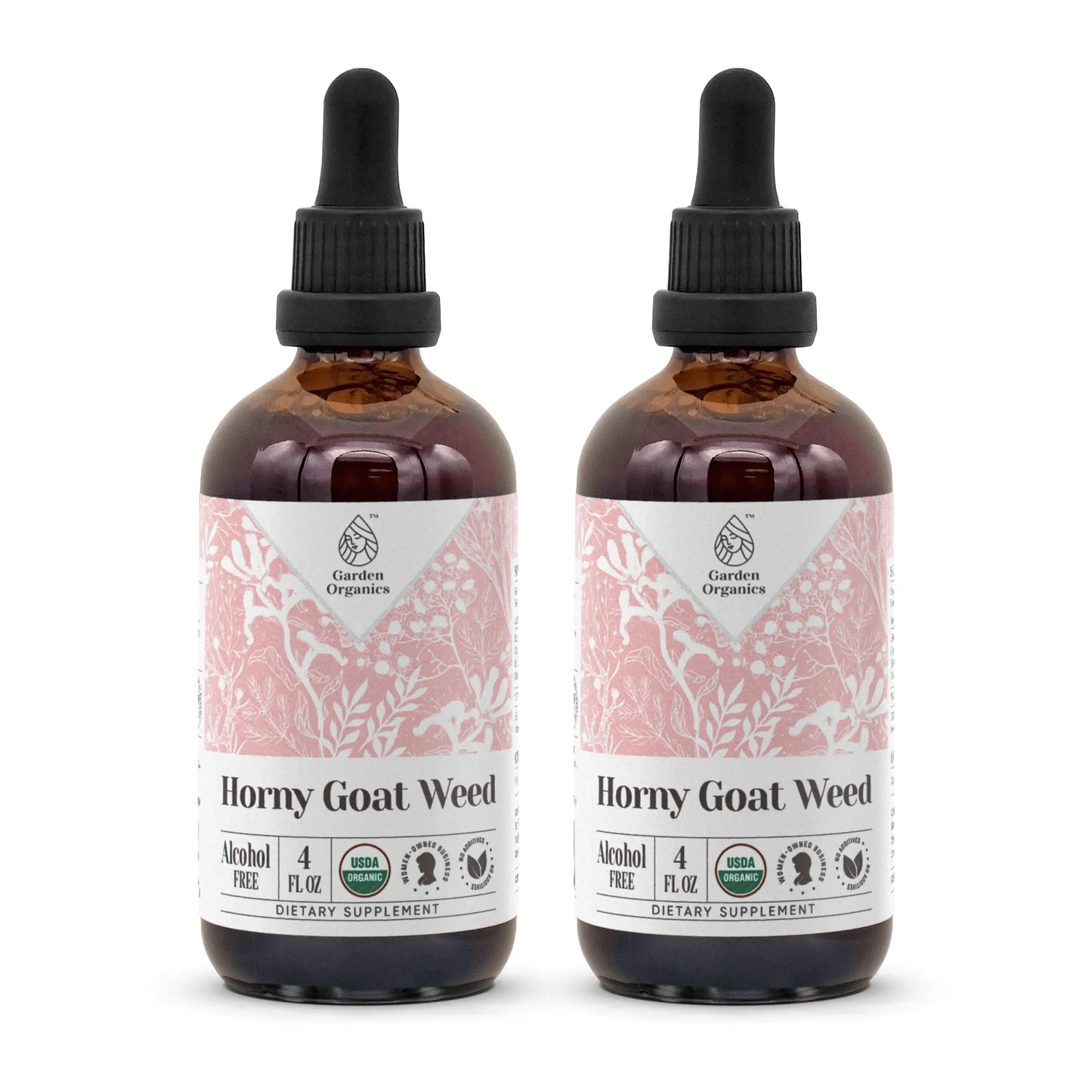 Horny Goat Weed Tincture gardenixx Vitamins & Supplements gardenixx Alcohol-FREE-2X4-OZ