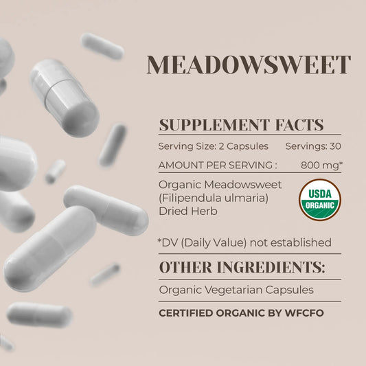 Meadowsweet Capsules gardenixx Vitamins & Supplements gardenixx