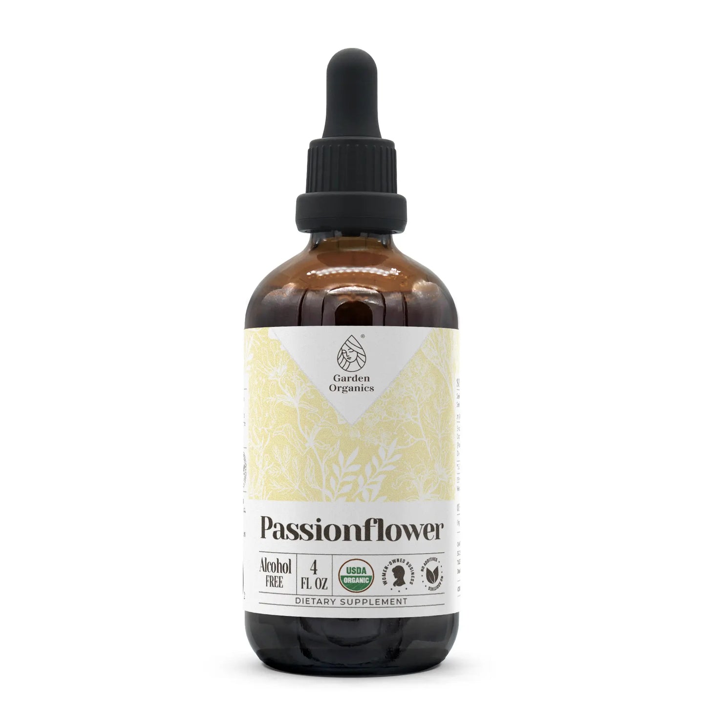 Passionflower Tincture gardenixx Vitamins & Supplements gardenixx Alcohol-FREE-4-OZ