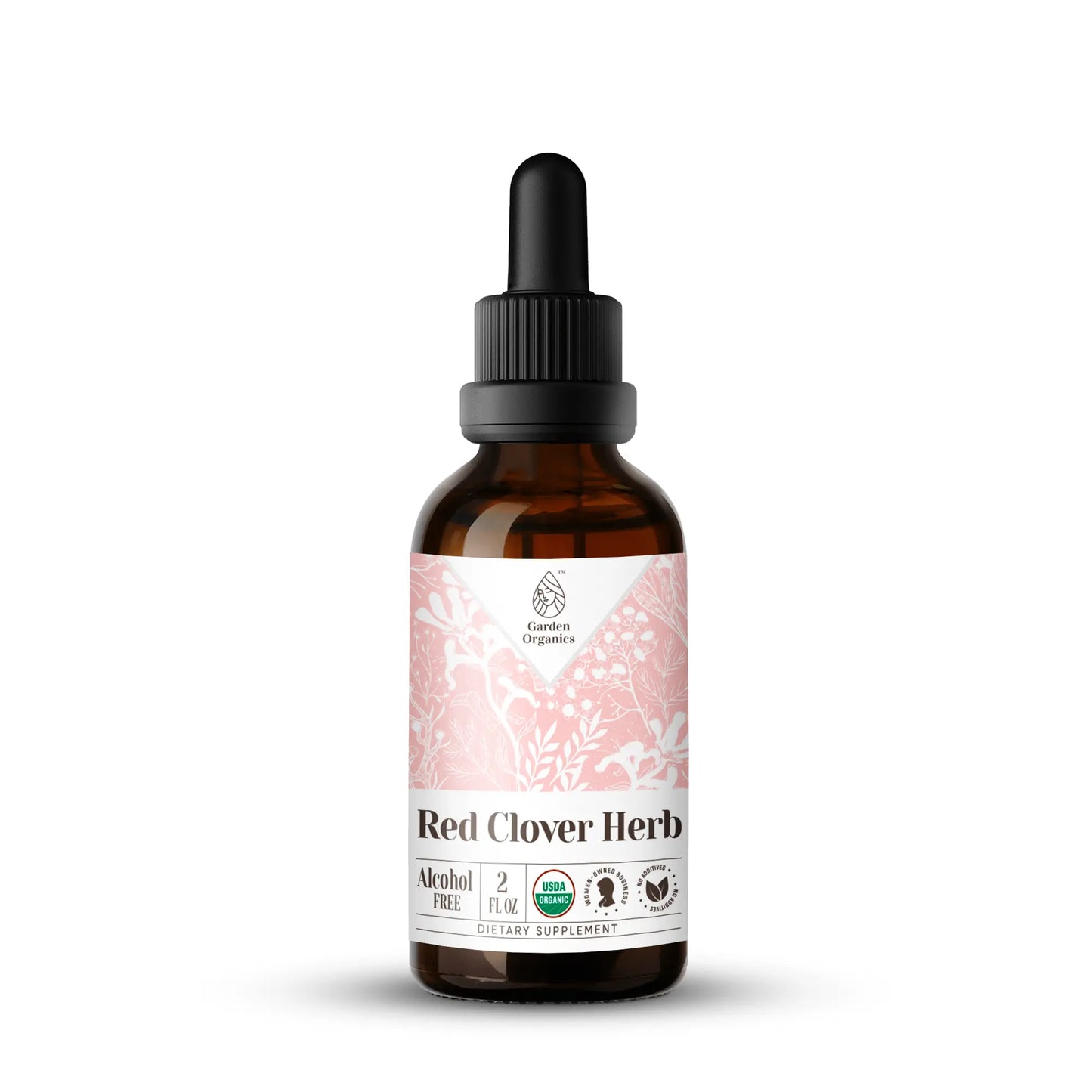 Red Clover Herb Tincture gardenixx Vitamins & Supplements gardenixx Alcohol-FREE-2-OZ