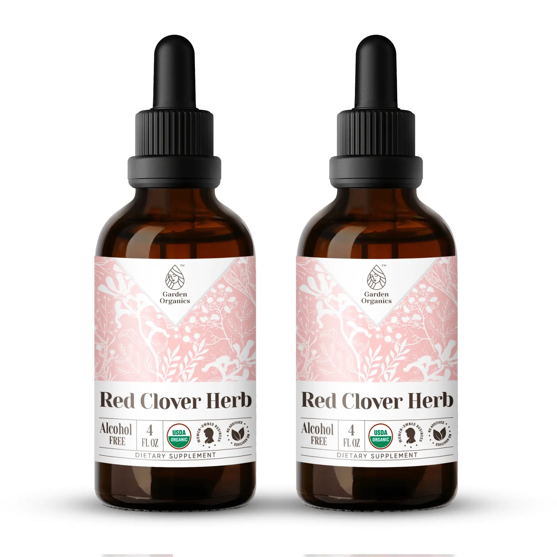 Red Clover Herb Tincture gardenixx Vitamins & Supplements gardenixx Alcohol-FREE-2X4-OZ
