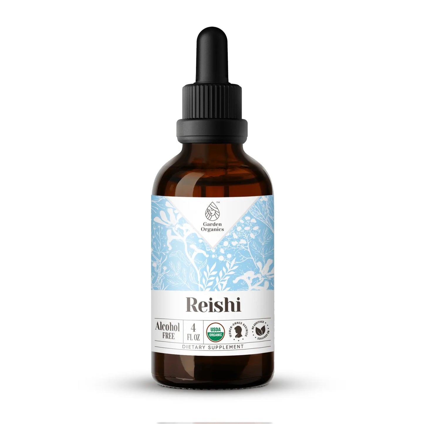 Reishi Tincture gardenixx Vitamins & Supplements gardenixx Alcohol-FREE-4-OZ