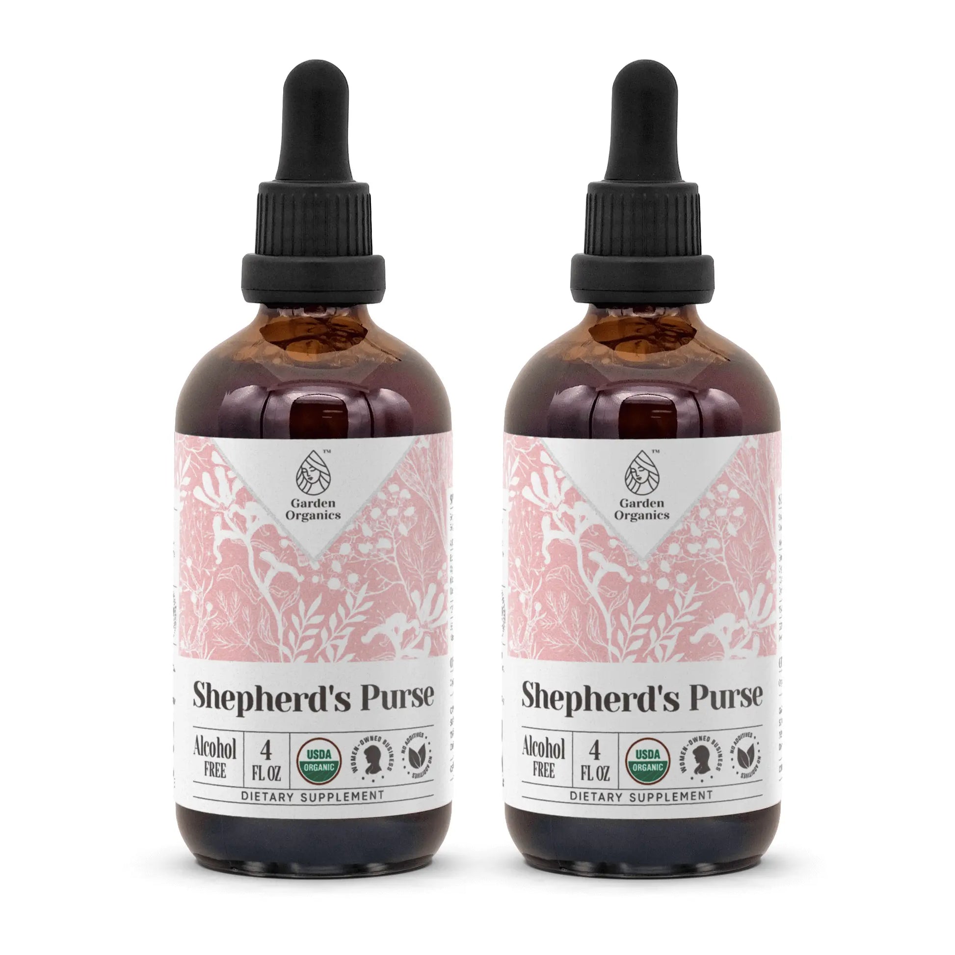 Shepherd's Purse Tincture gardenixx Vitamins & Supplements gardenixx Alcohol-FREE-2X4-OZ