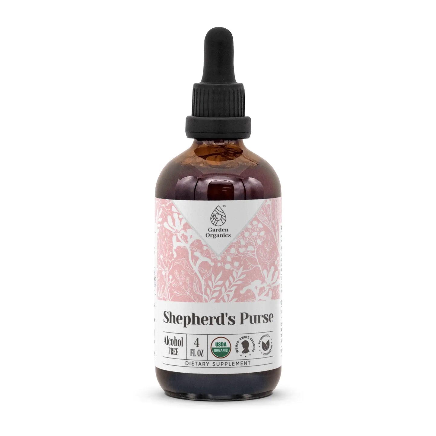 Shepherd's Purse Tincture gardenixx Vitamins & Supplements gardenixx Alcohol-FREE-4-OZ