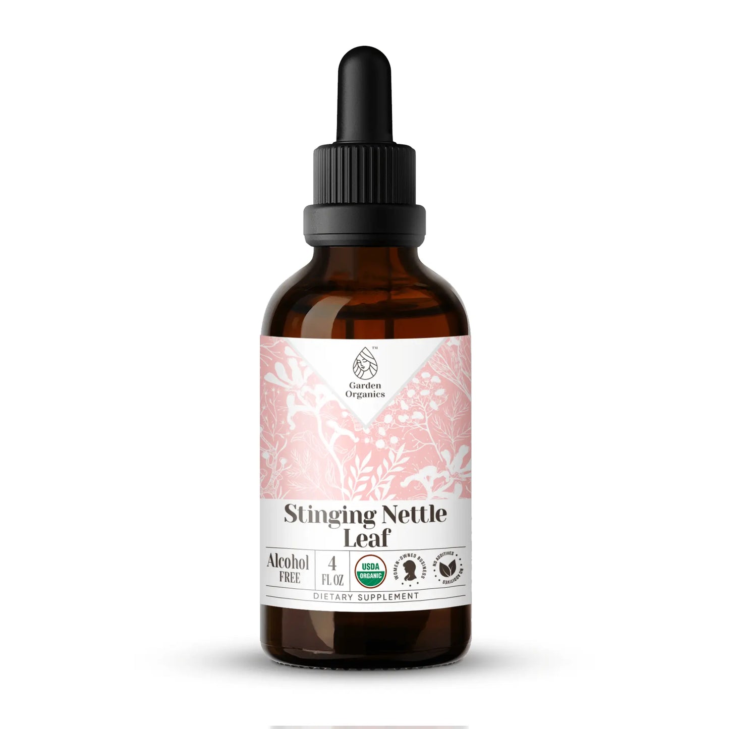 Stinging Nettle Leaf Tincture gardenixx Vitamins & Supplements gardenixx Alcohol-FREE-4-OZ