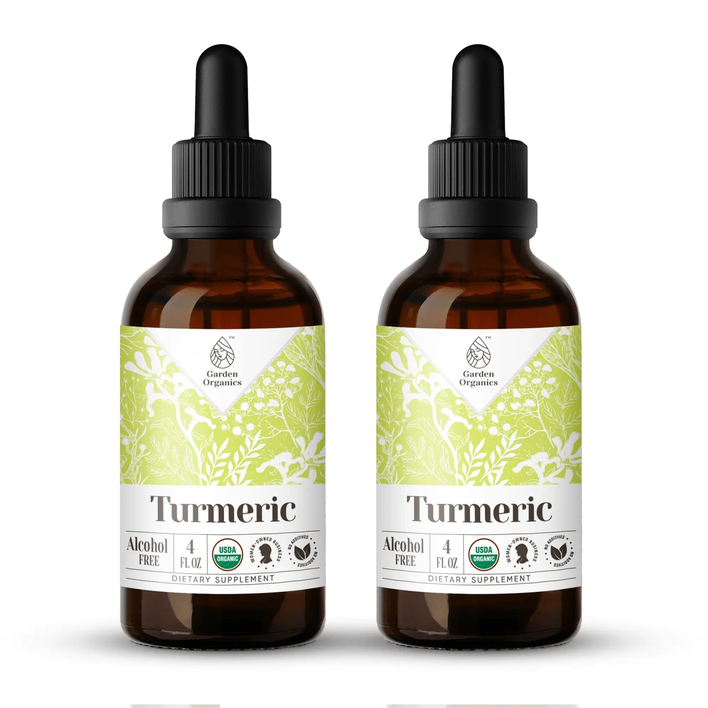Turmeric Tincture gardenixx Vitamins & Supplements gardenixx Alcohol-FREE-2X4-OZ