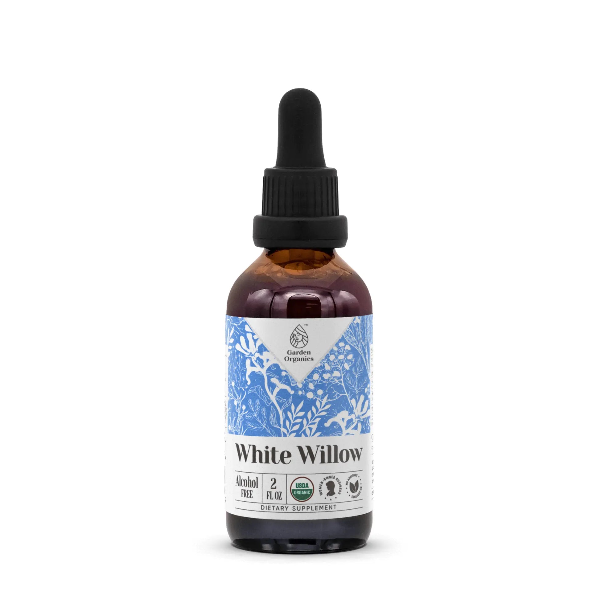 White Willow Tincture gardenixx Vitamins & Supplements gardenixx Alcohol-FREE-2-OZ
