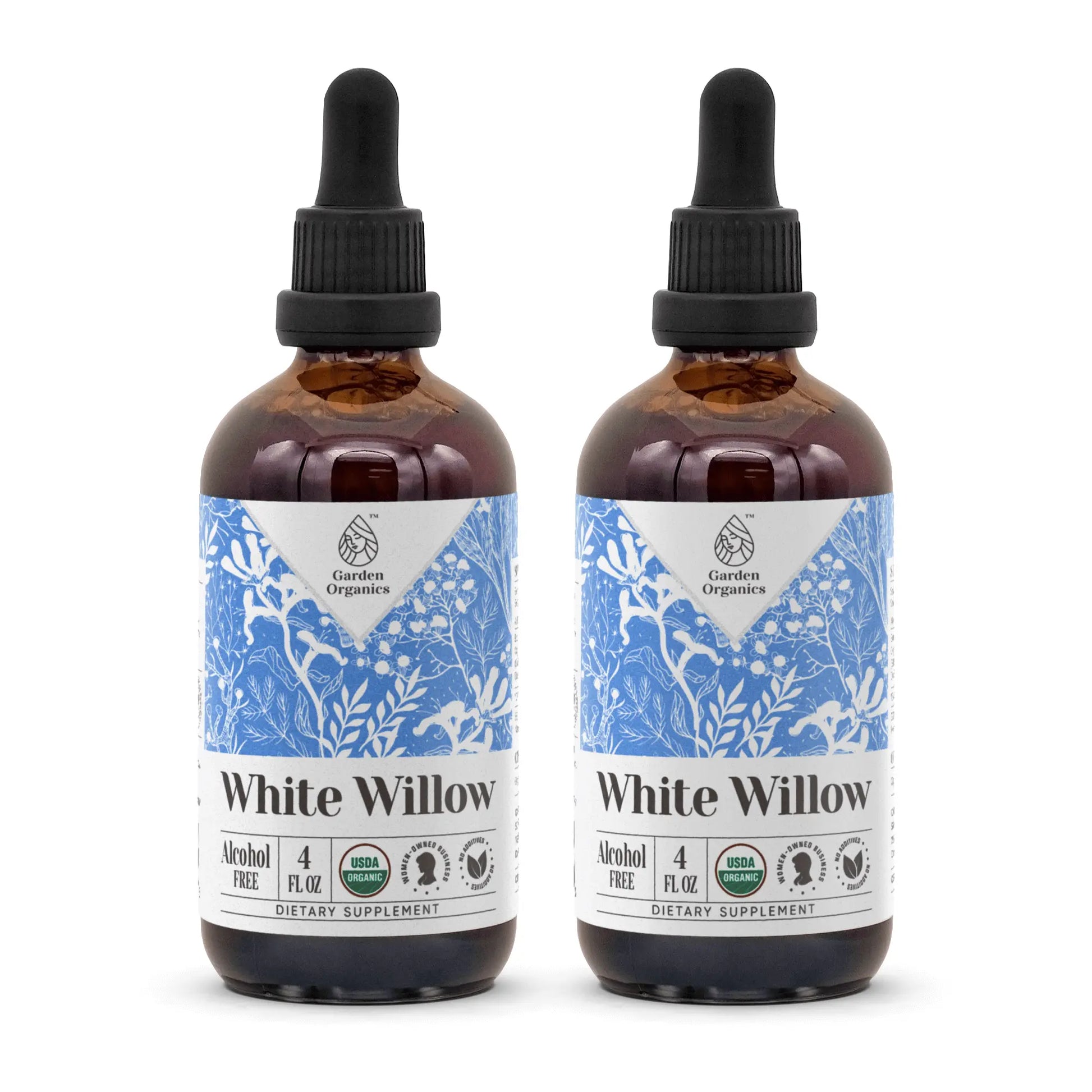 White Willow Tincture gardenixx Vitamins & Supplements gardenixx Alcohol-FREE-2X4-OZ