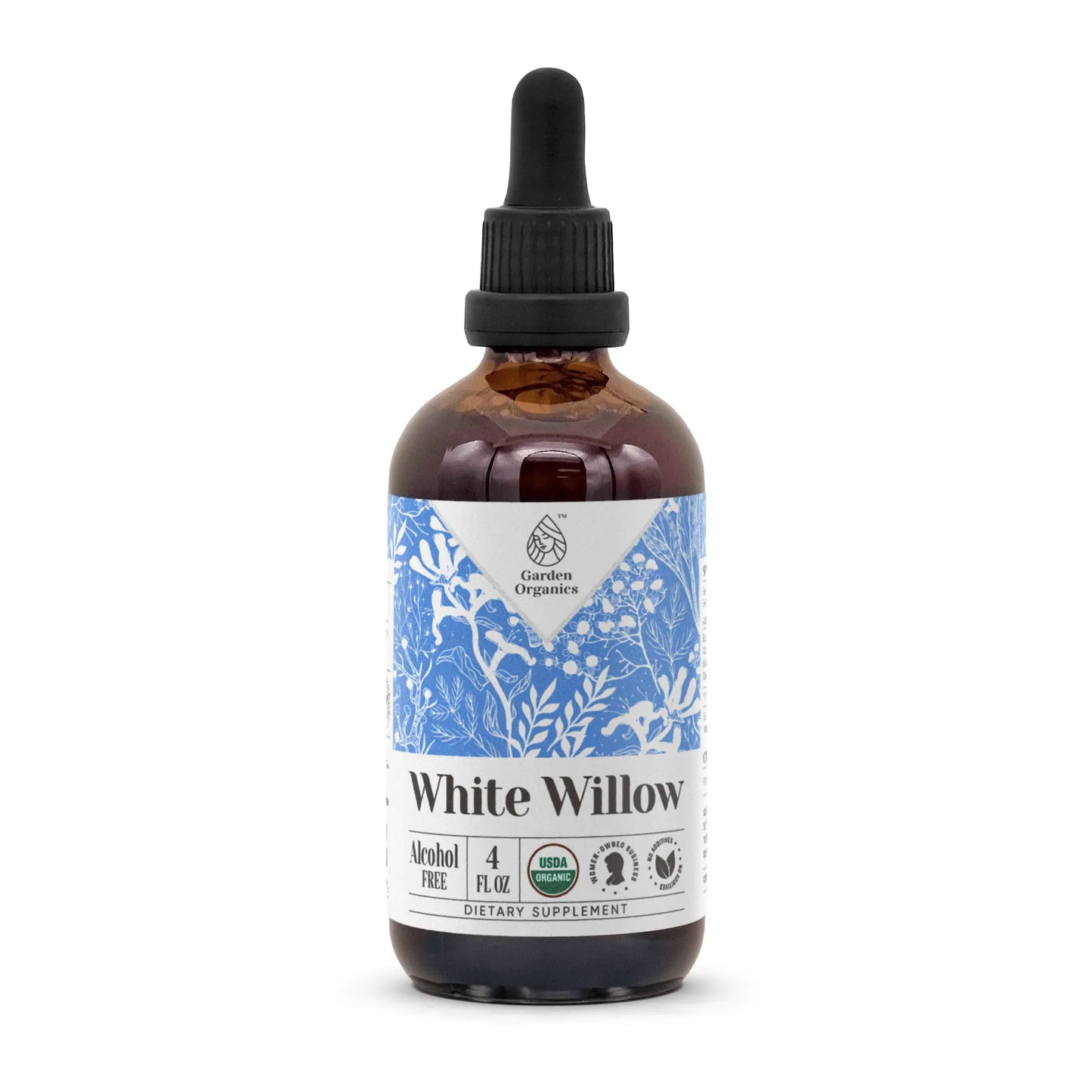 White Willow Tincture gardenixx Vitamins & Supplements gardenixx Alcohol-FREE-4-OZ