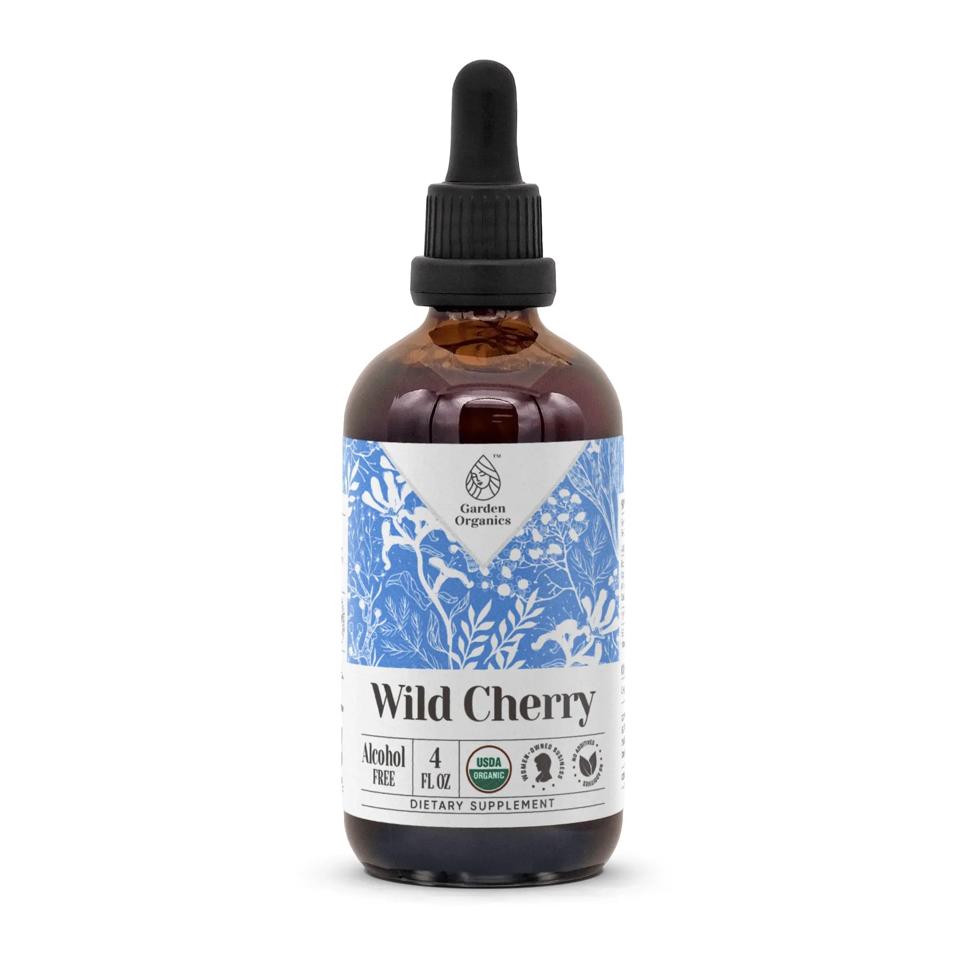 Wild Cherry Tincture gardenixx Vitamins & Supplements gardenixx Alcohol-FREE-4-OZ