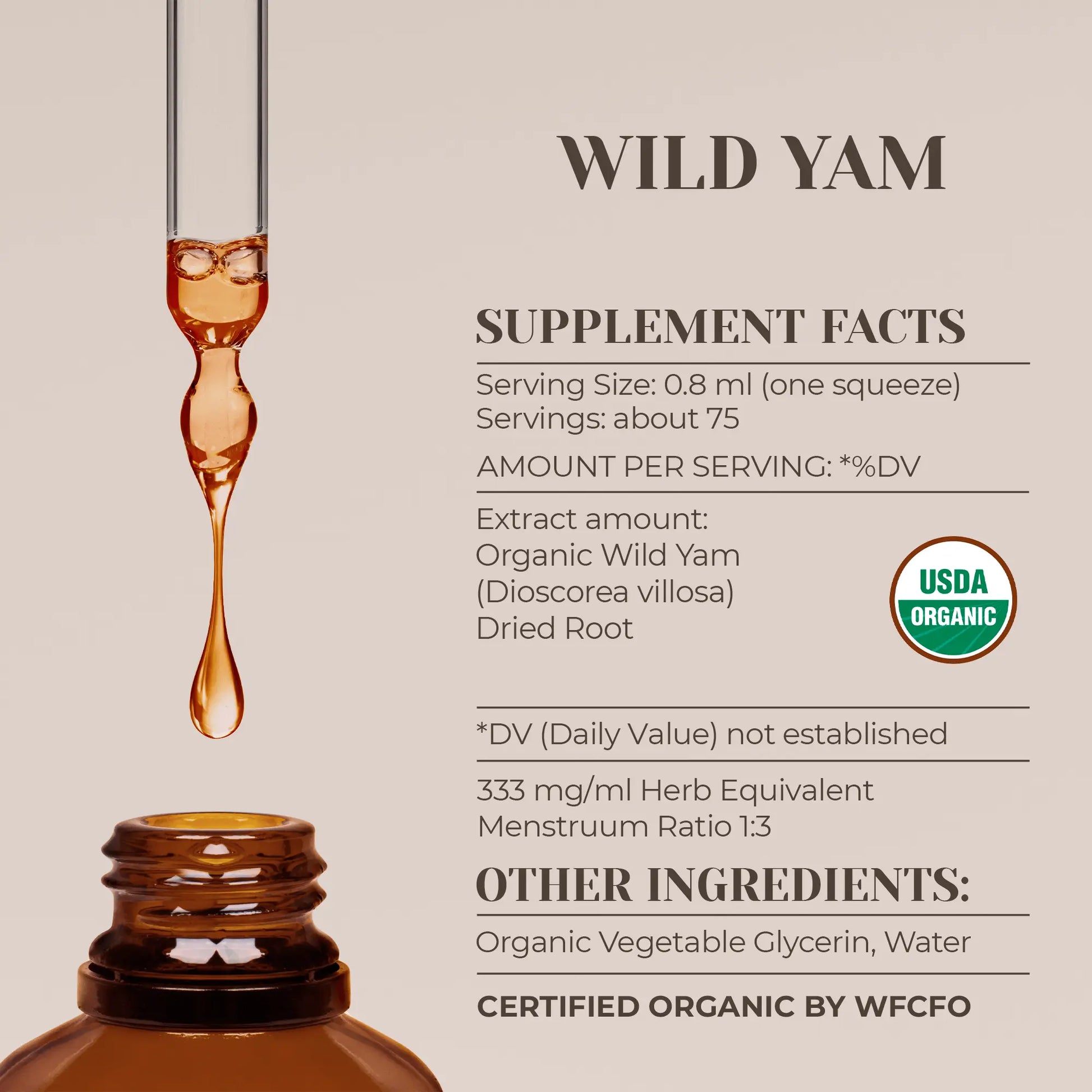 Wild Yam Tincture gardenixx Vitamins & Supplements gardenixx