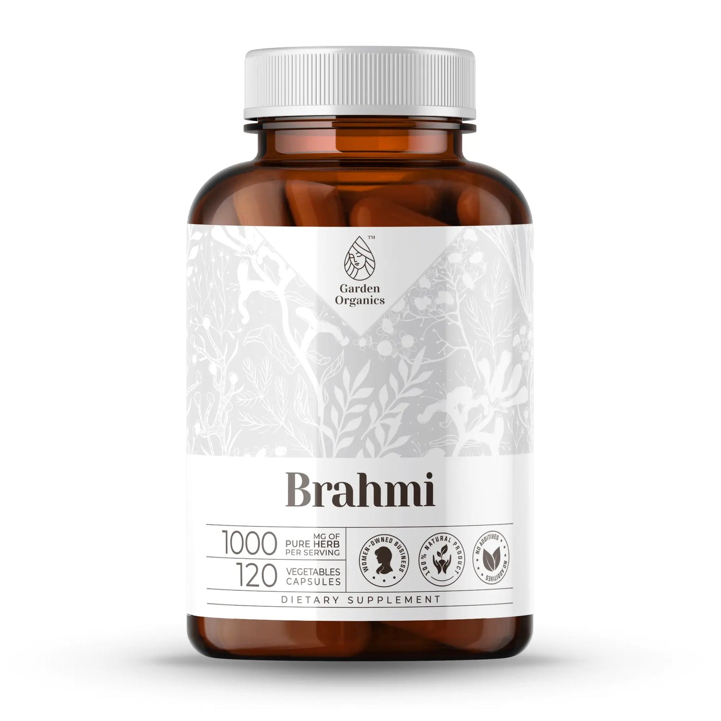 Brahmi Capsules gardenixx Vitamins & Supplements gardenixx 120-Capsules