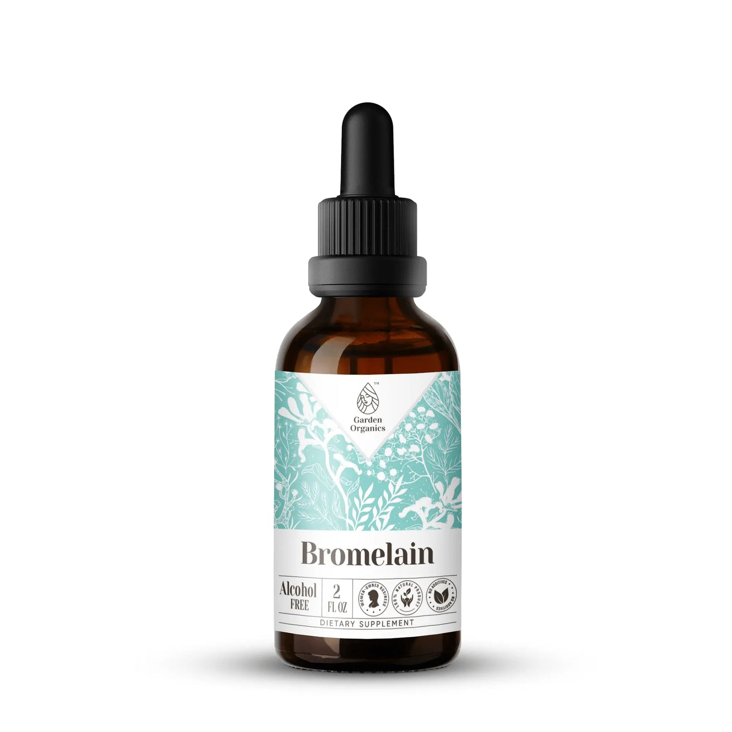 Bromelain Tincture gardenixx Vitamins & Supplements gardenixx Alcohol-FREE-2-OZ
