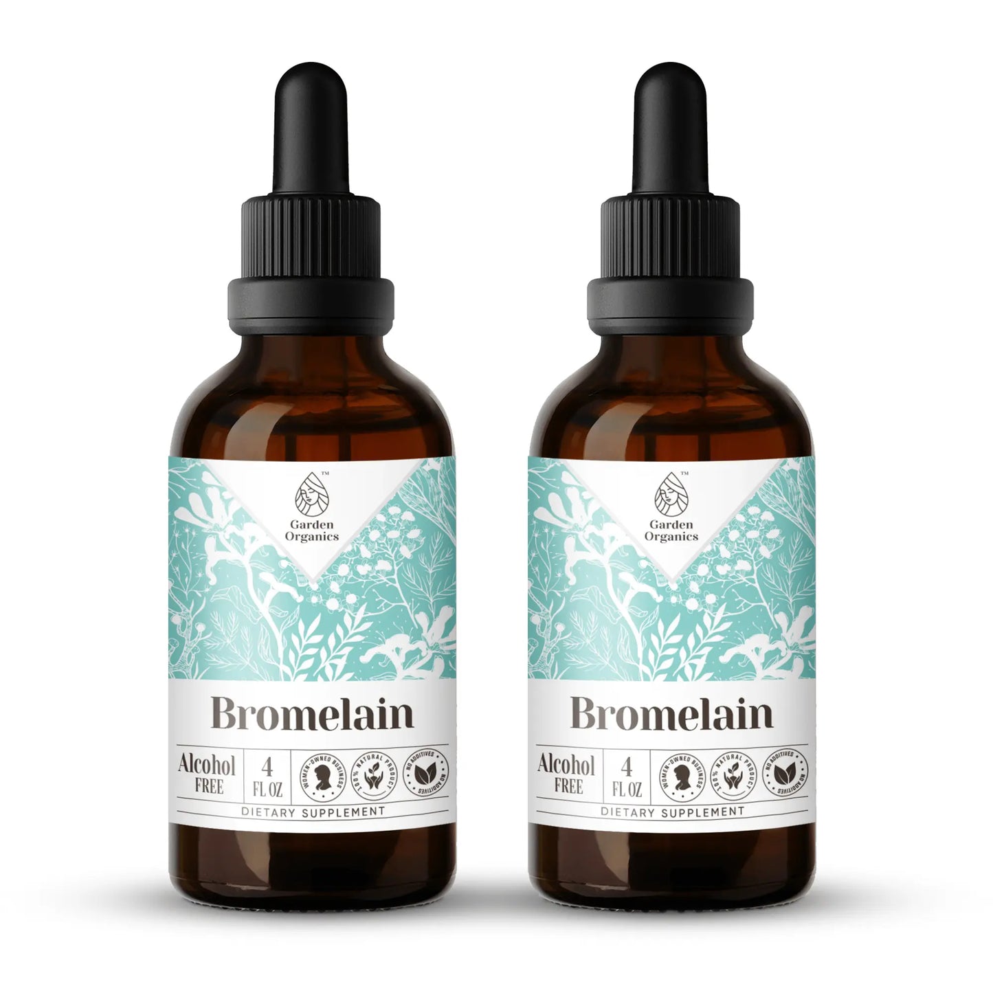 Bromelain Tincture gardenixx Vitamins & Supplements gardenixx Alcohol-FREE-2X4-OZ