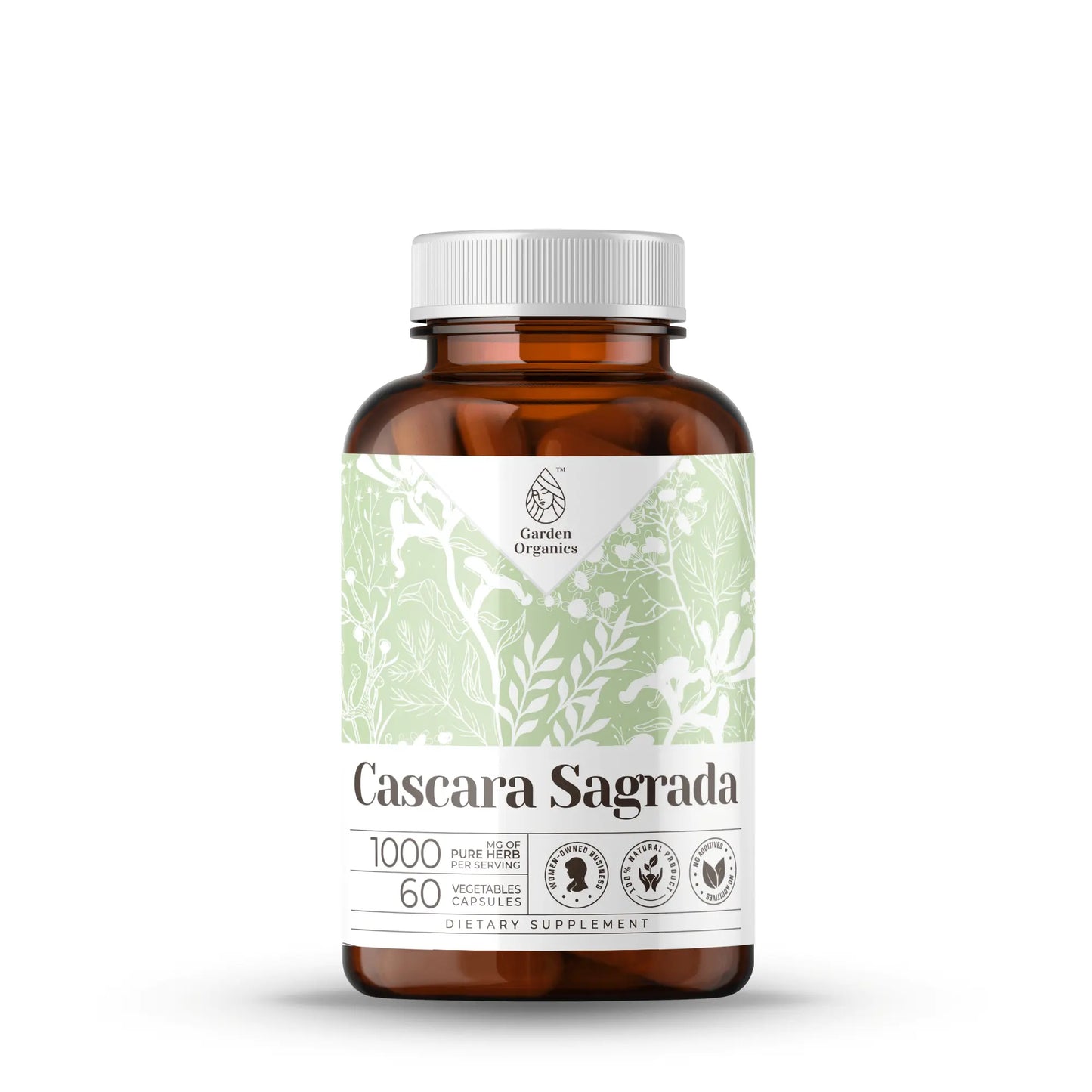 Cascara Sagrada Capsules gardenixx Vitamins & Supplements gardenixx 60-Capsules
