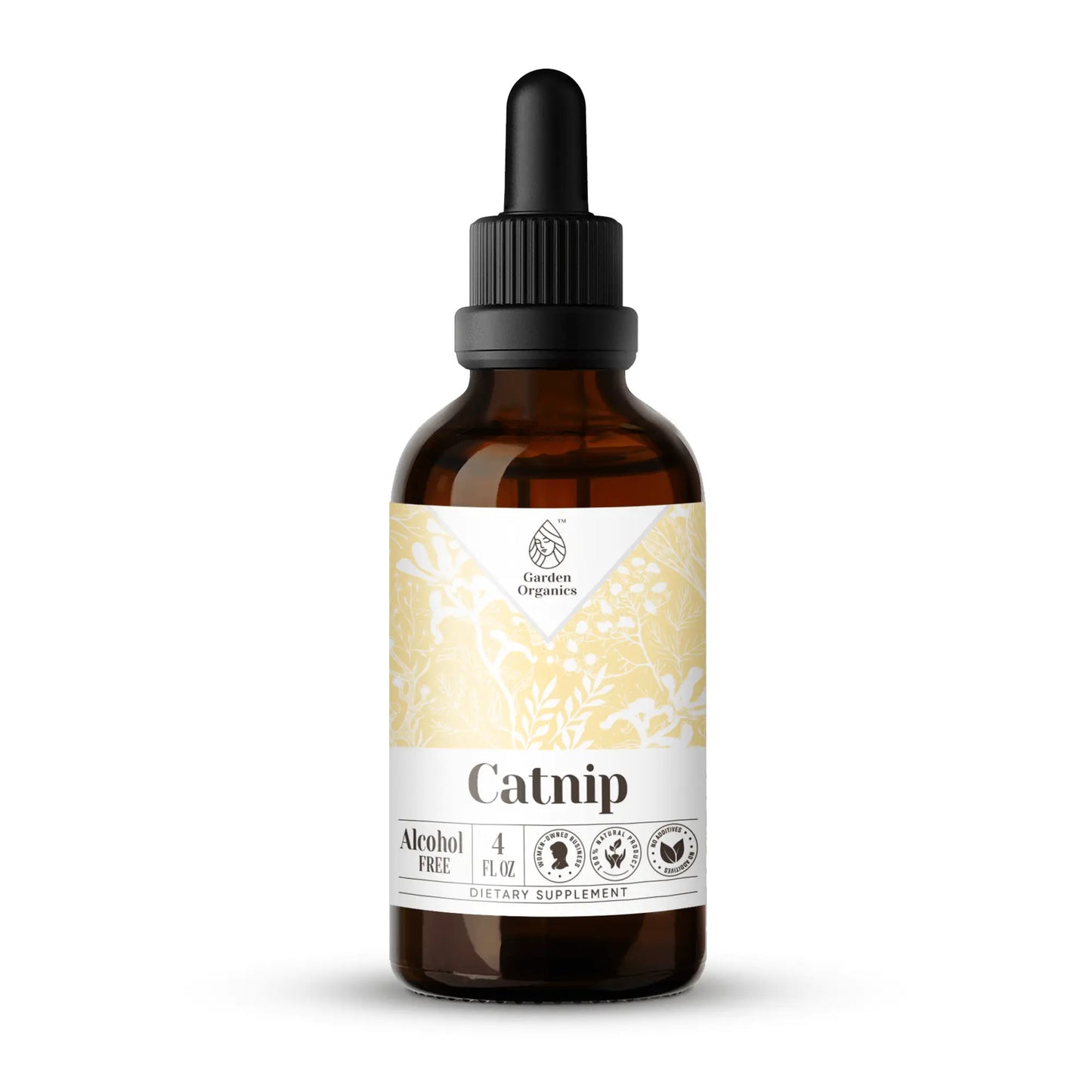 Catnip Tincture gardenixx Vitamins & Supplements gardenixx Alcohol-FREE-4-OZ