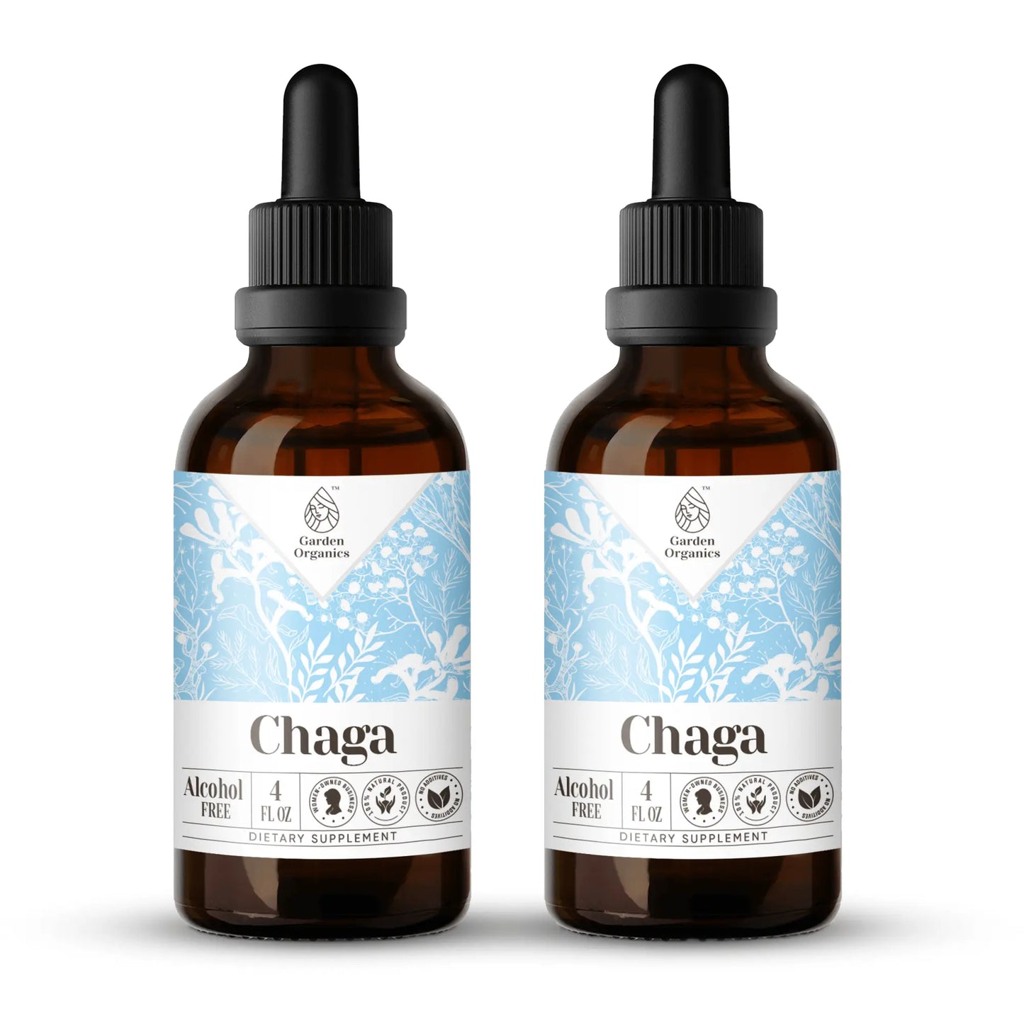 Chaga Tincture gardenixx Vitamins & Supplements gardenixx Alcohol-FREE-2X4-OZ