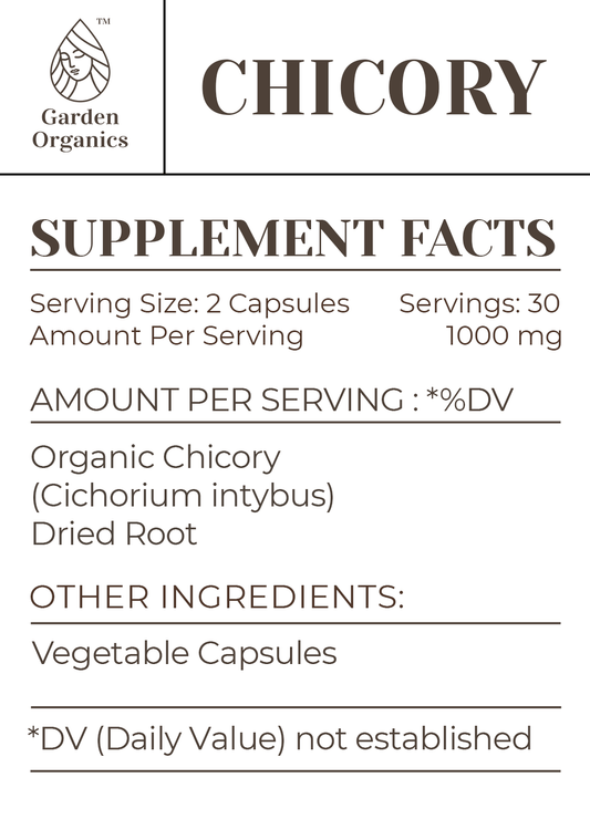 Chicory Capsules gardenixx Vitamins & Supplements gardenixx