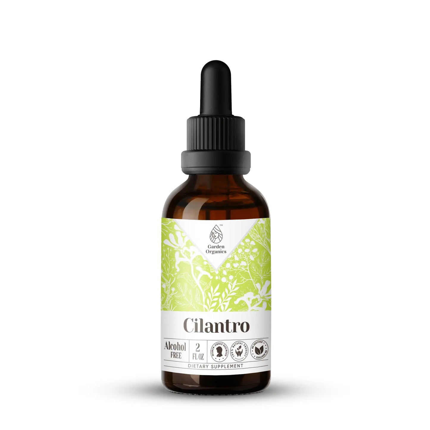 Cilantro Tincture gardenixx Vitamins & Supplements gardenixx Alcohol-FREE-2-OZ