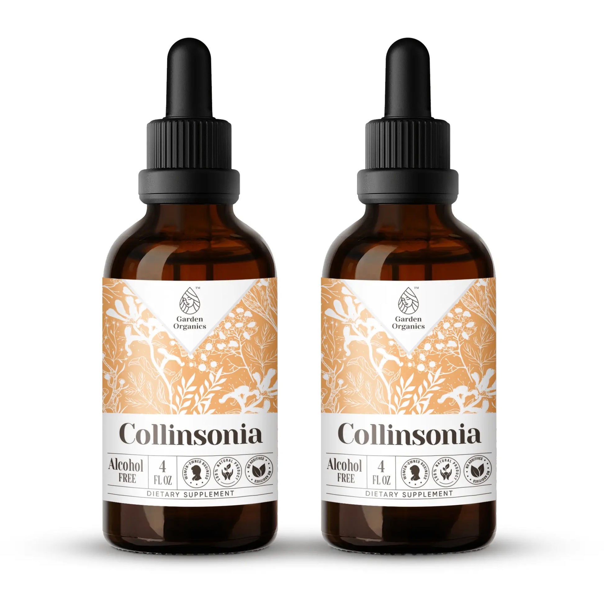 Collinsonia Tincture gardenixx Vitamins & Supplements gardenixx Alcohol-FREE-2X4-OZ