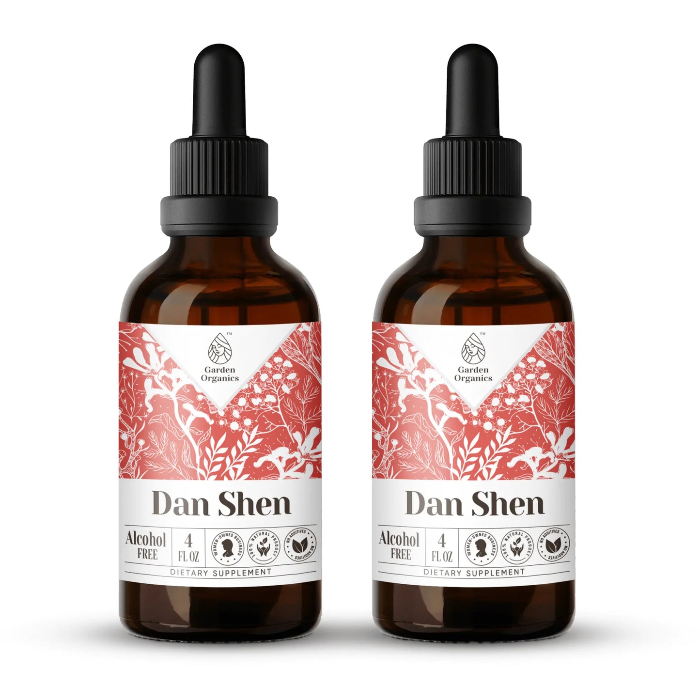 Dan Shen Tincture gardenixx Vitamins & Supplements gardenixx Alcohol-FREE-2X4-OZ