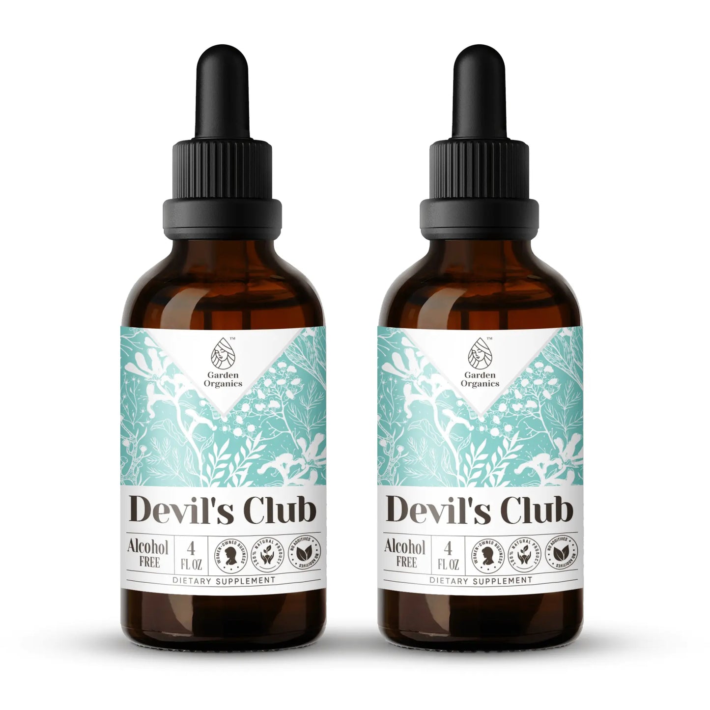 Devil's Club Tincture gardenixx Vitamins & Supplements gardenixx Alcohol-FREE-2X4-OZ