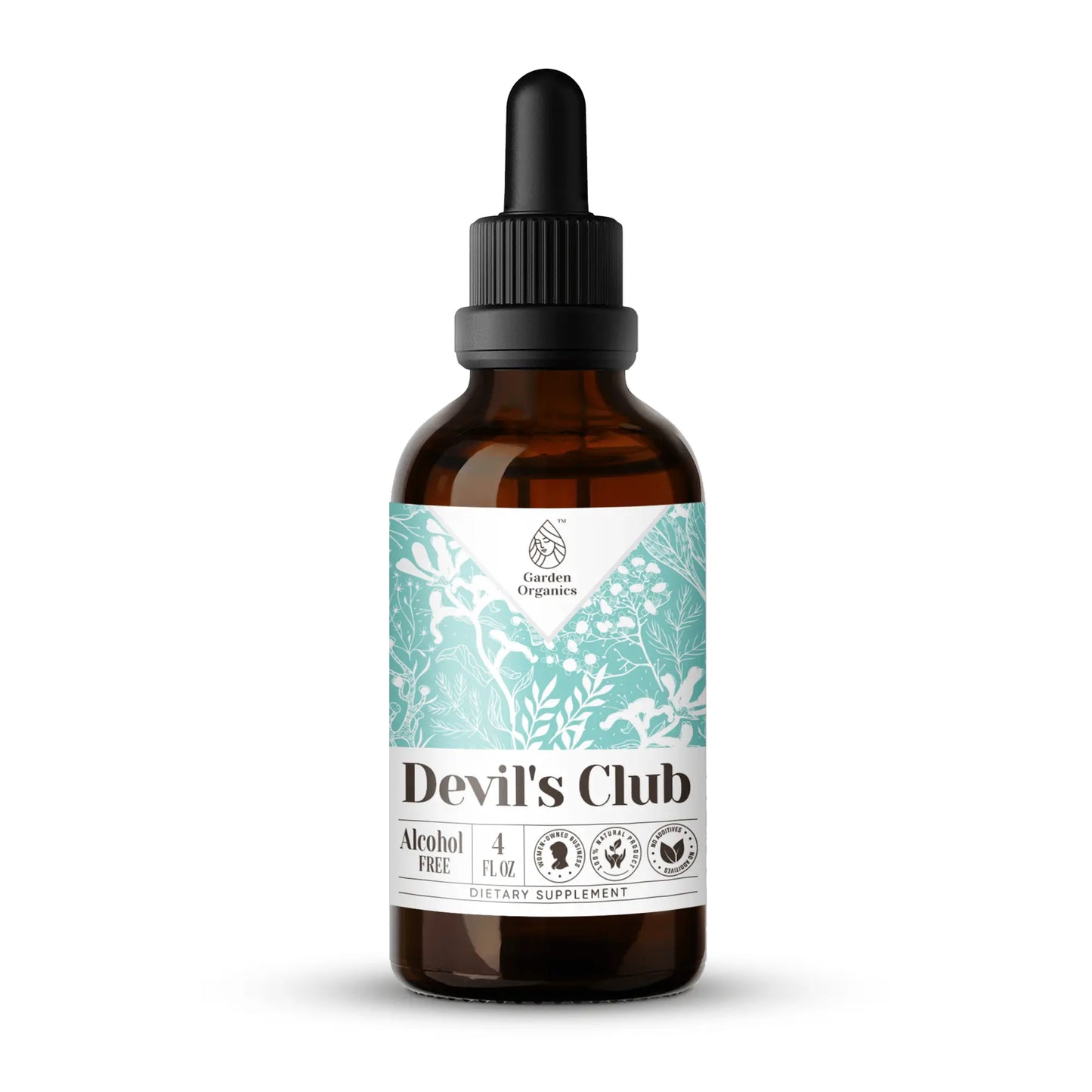 Devil's Club Tincture gardenixx Vitamins & Supplements gardenixx Alcohol-FREE-4-OZ